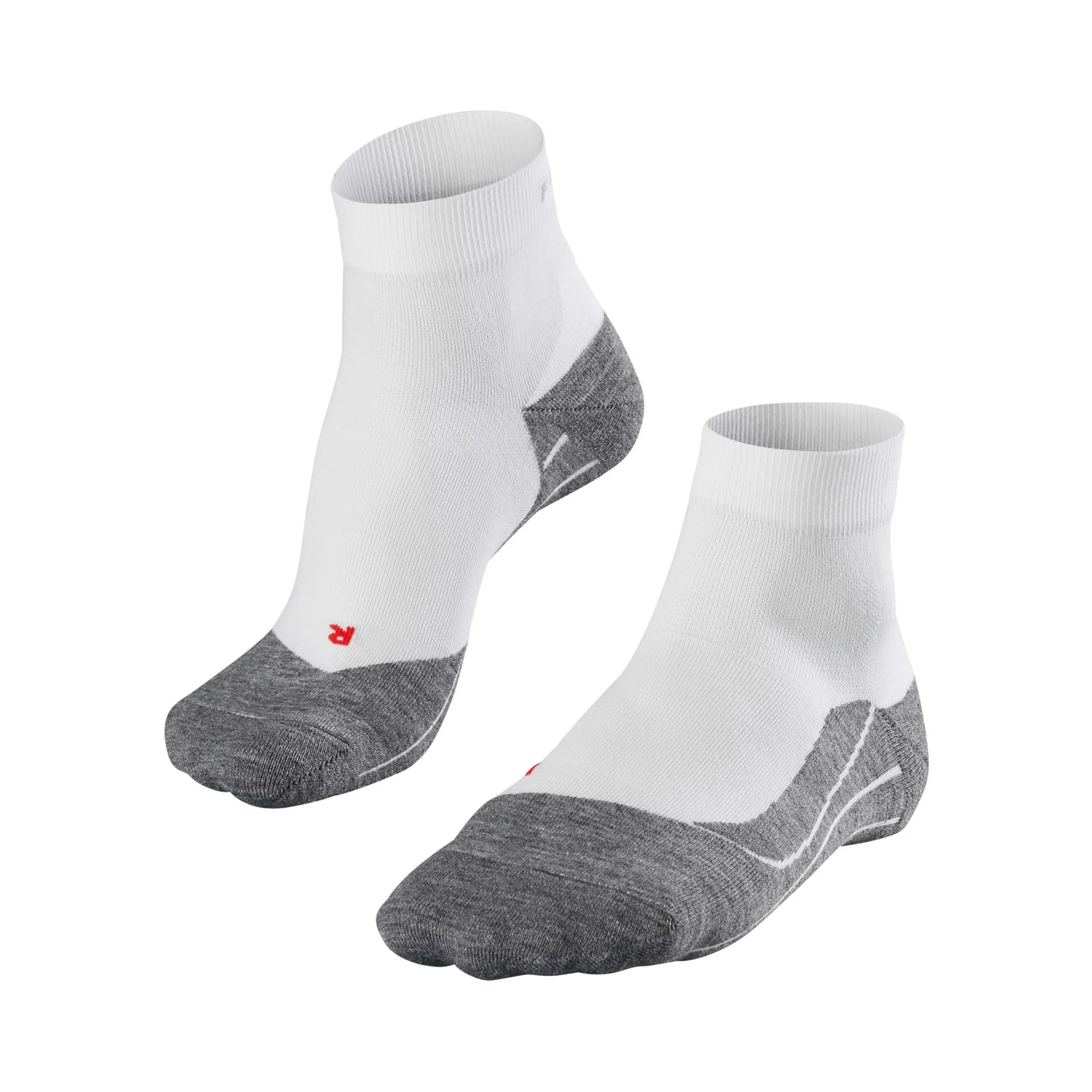 RU4 Endurance Short Hardloopsokken Dames - wit, grijs