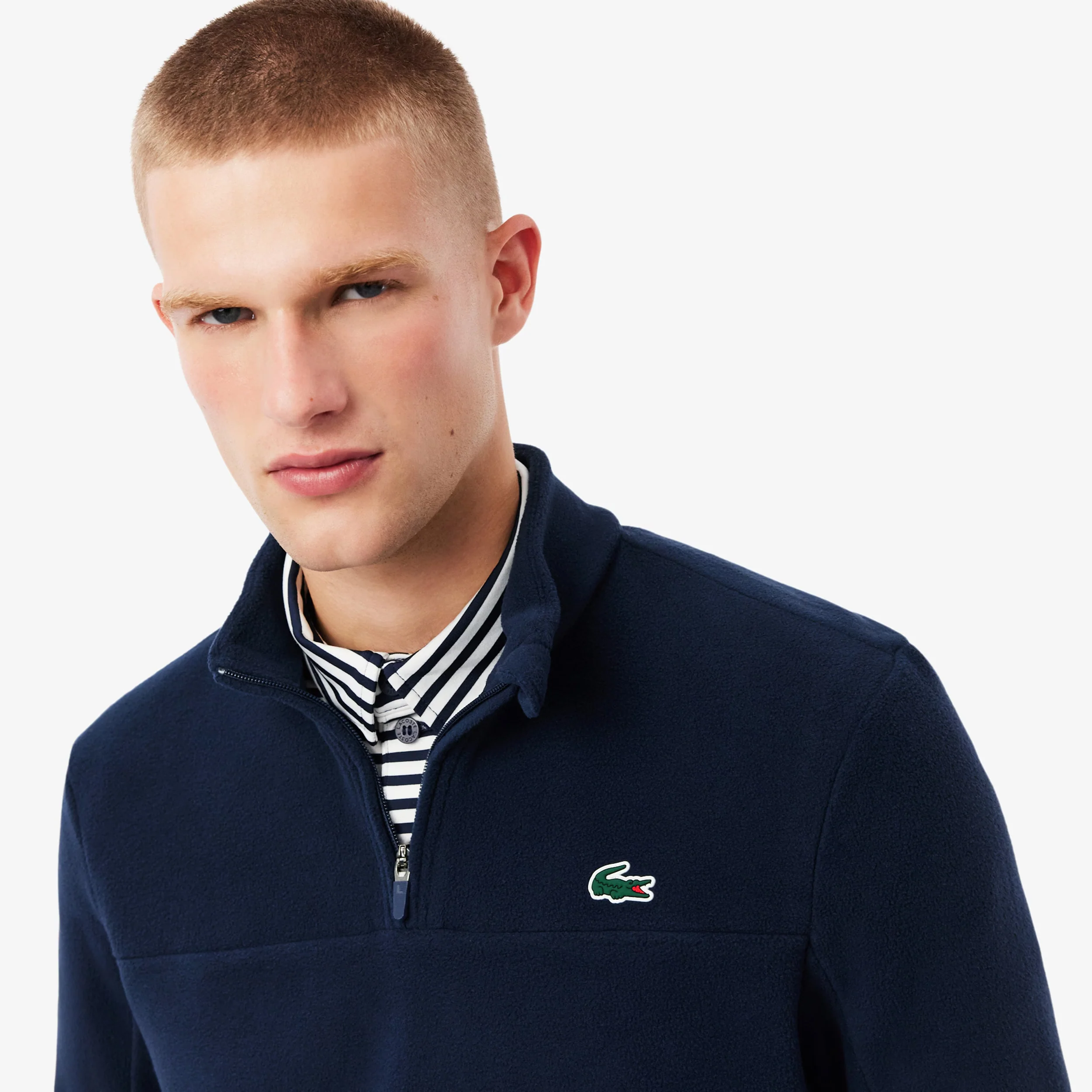 Polar Quarter Zip Trainingsjack Heren-donkerblauw - Image 3