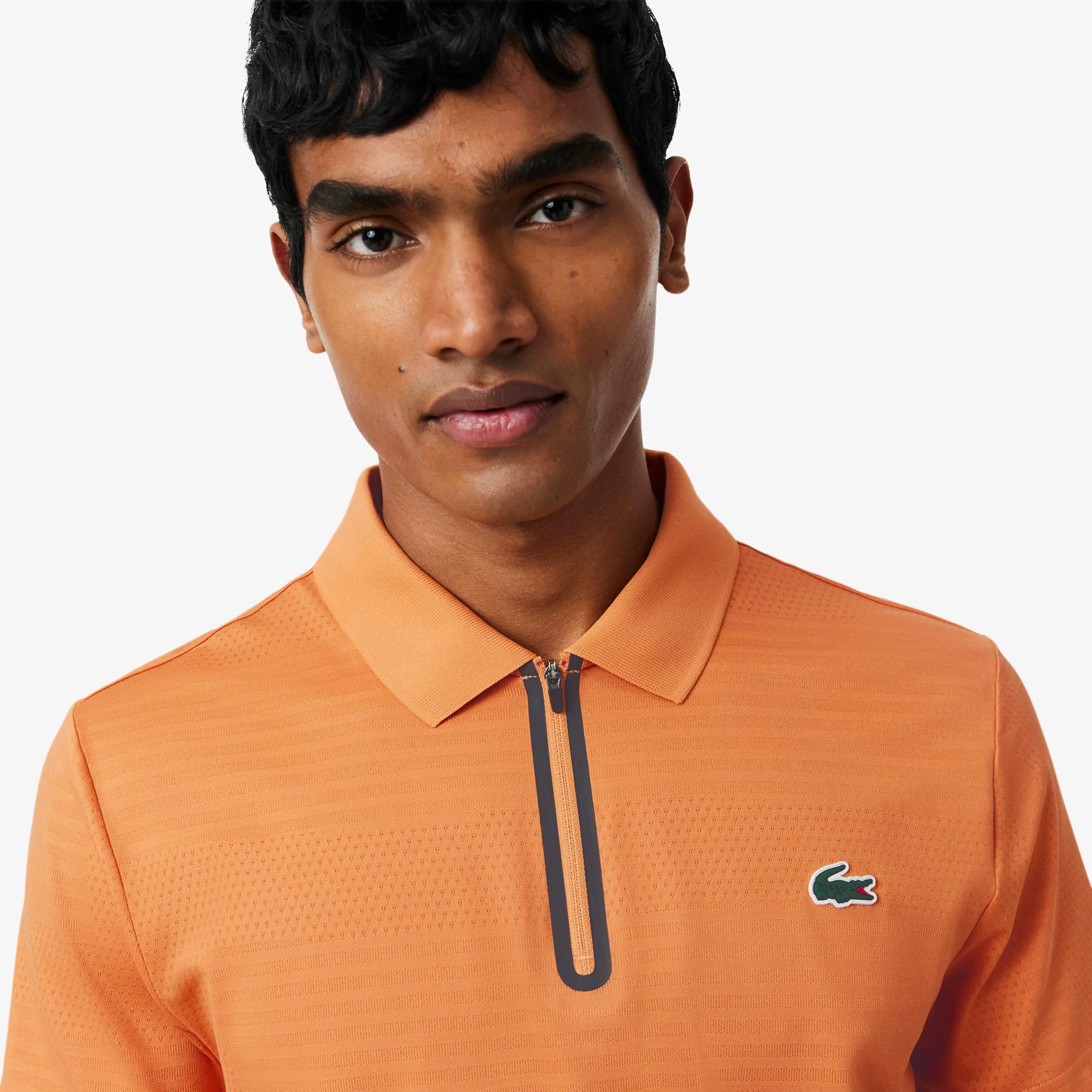 Polo Heren - oranje - Image 3