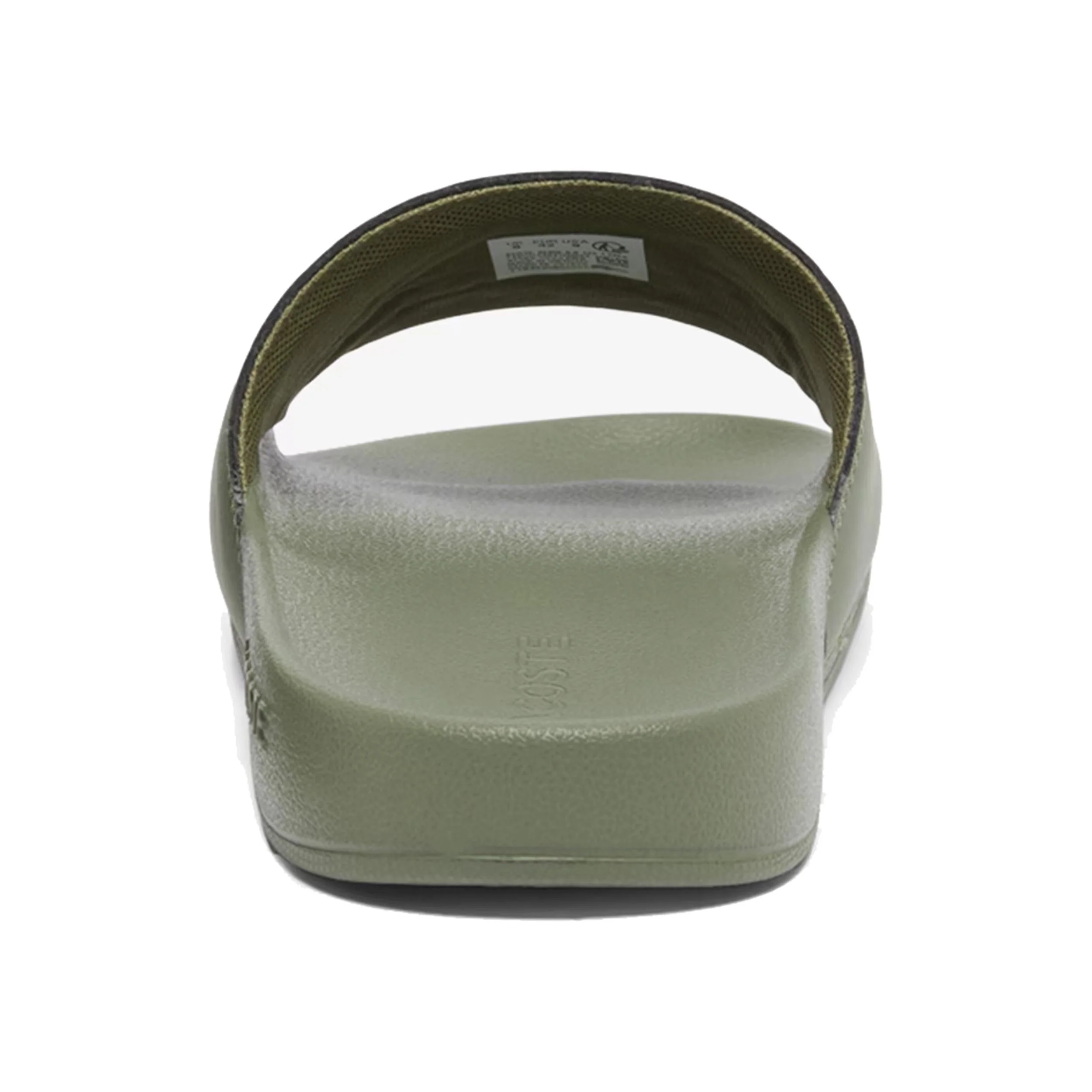 Serve Badslippers Heren - kaki, wit - Image 4