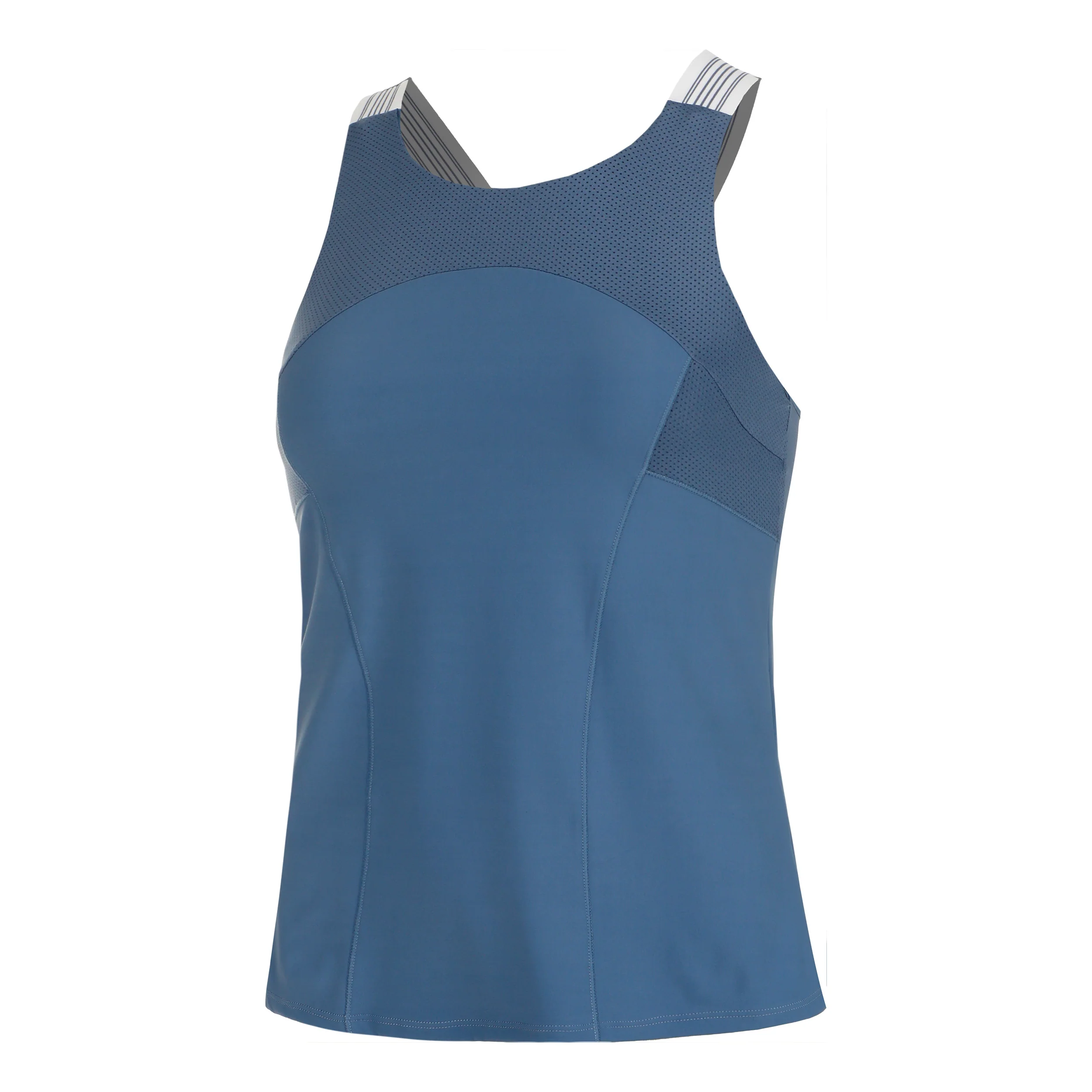 Play On Tanktop Dames-Blauw