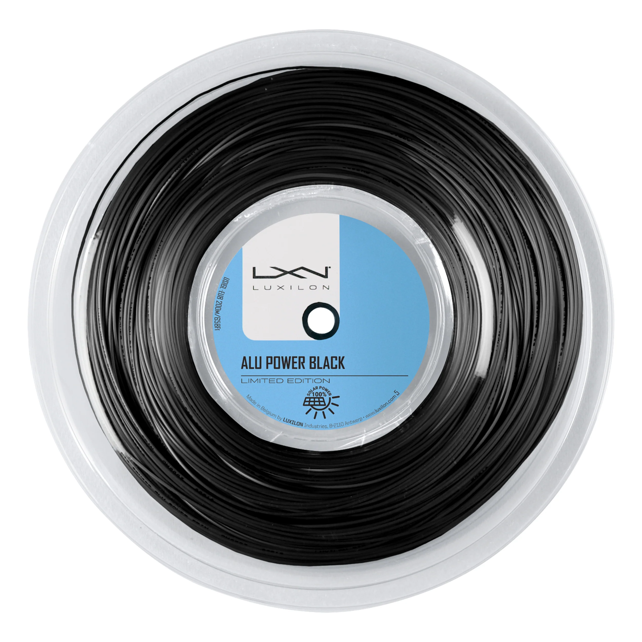 Alu Power Black Ltd Rol Snaren 200m-Zwart