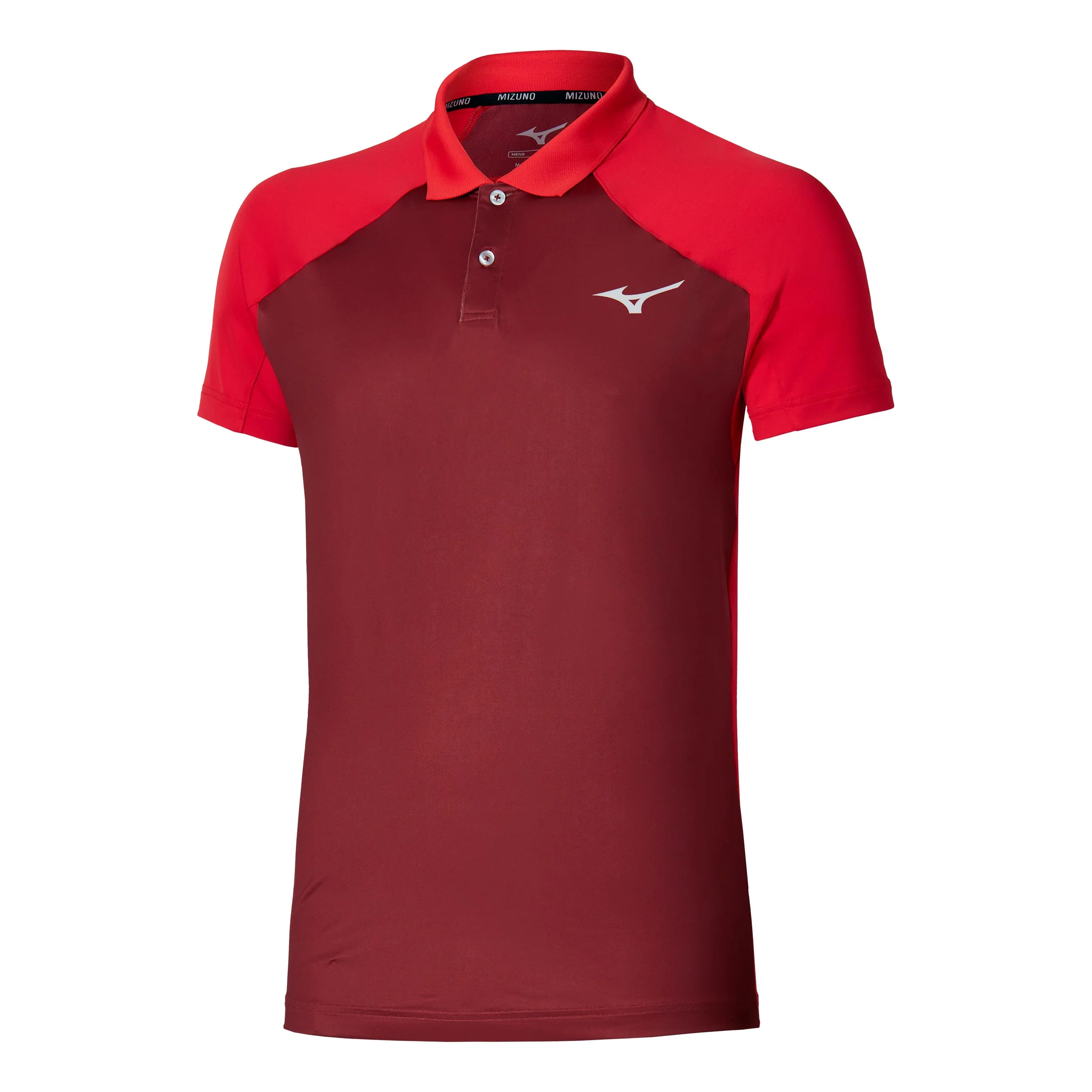 Polo Heren-donkerrood, rood