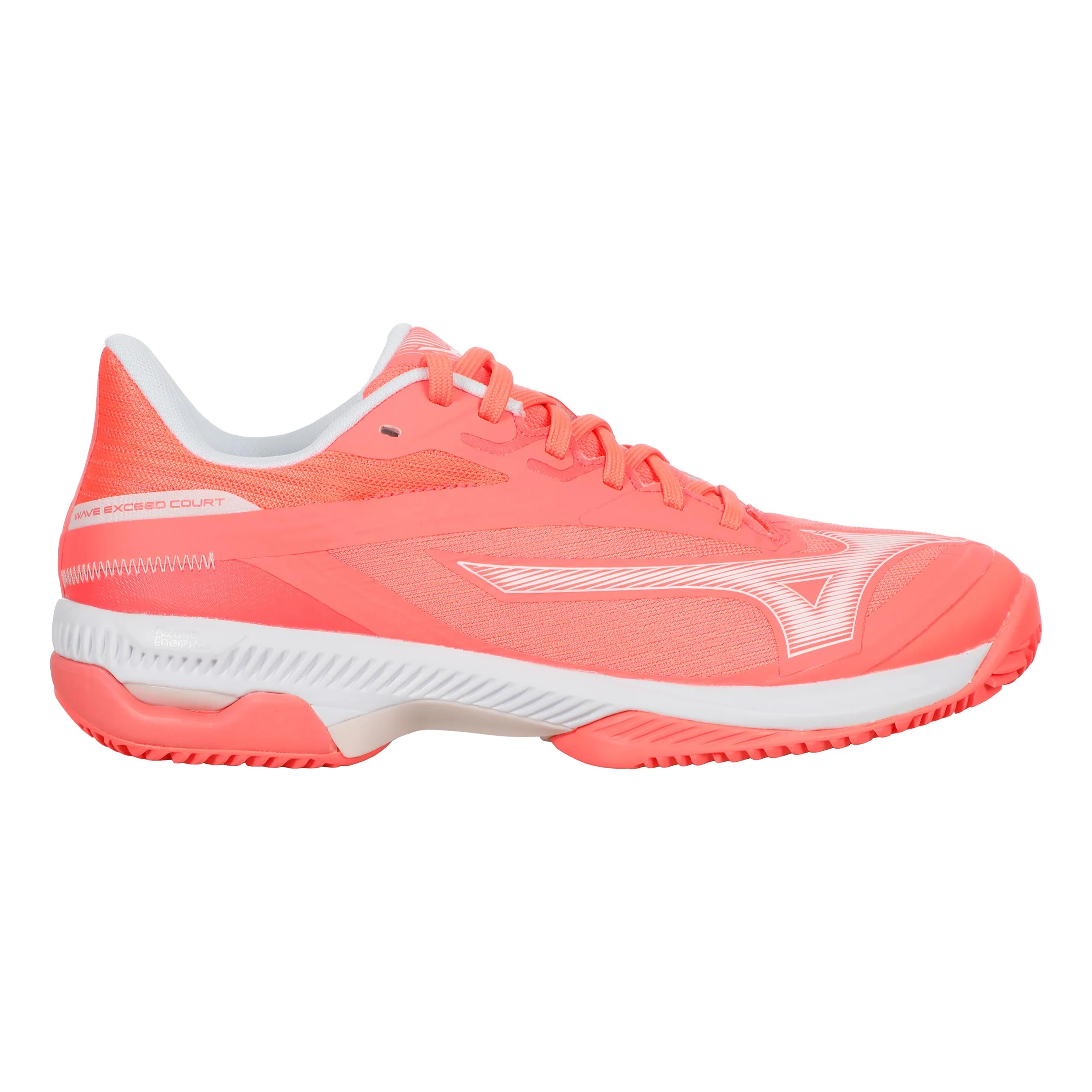 Wave Exceed Court Gravelschoen Dames-Koraal,Wit
