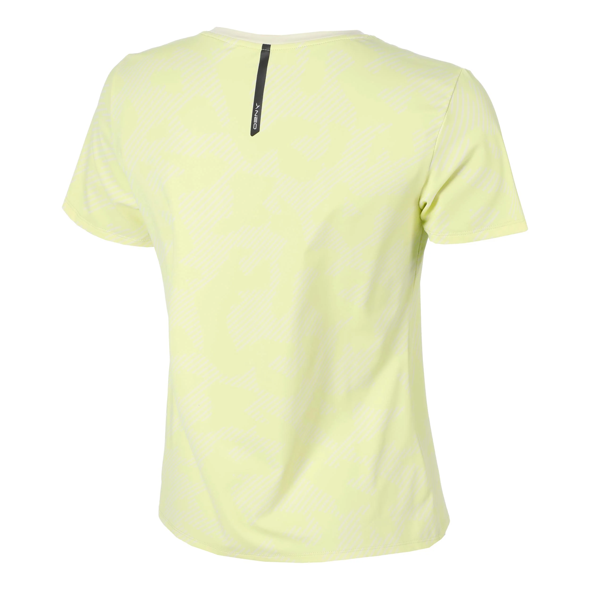 Feel the Vybe AOP Hardloopshirt Dames-limoen - Image 2