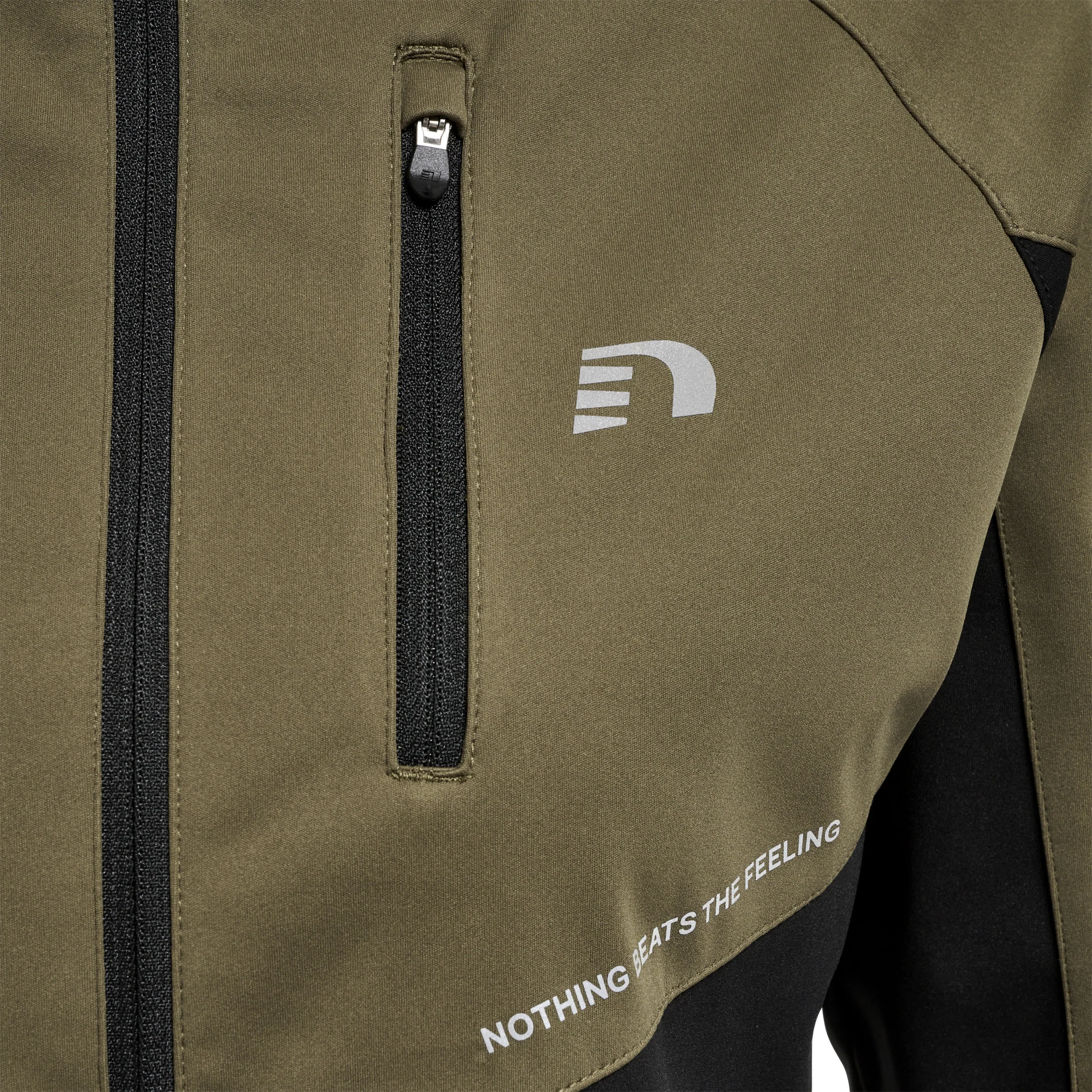 Boston Shell Jacket Softshelljack Heren-Zwart,Olijf - Image 4