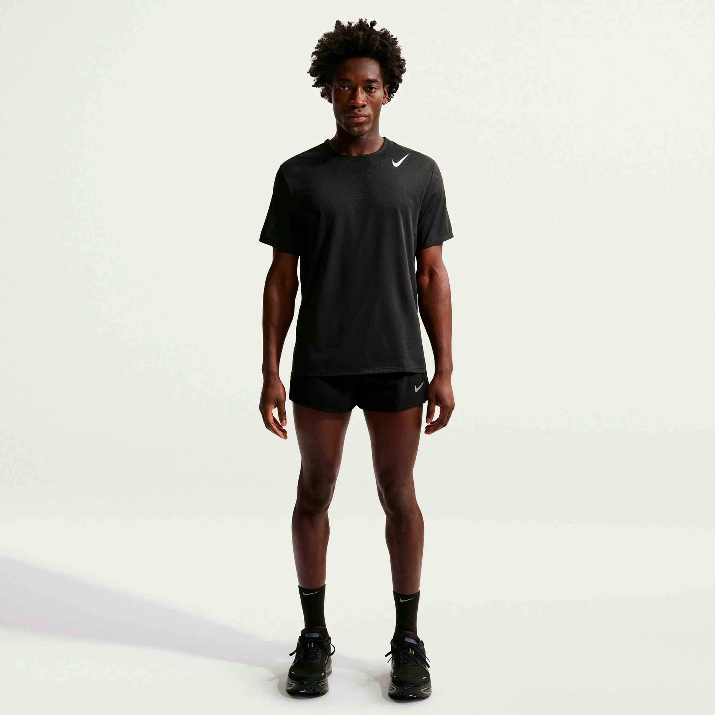 Aeroswift Hardloopshirt Heren - zwart, wit - Image 2