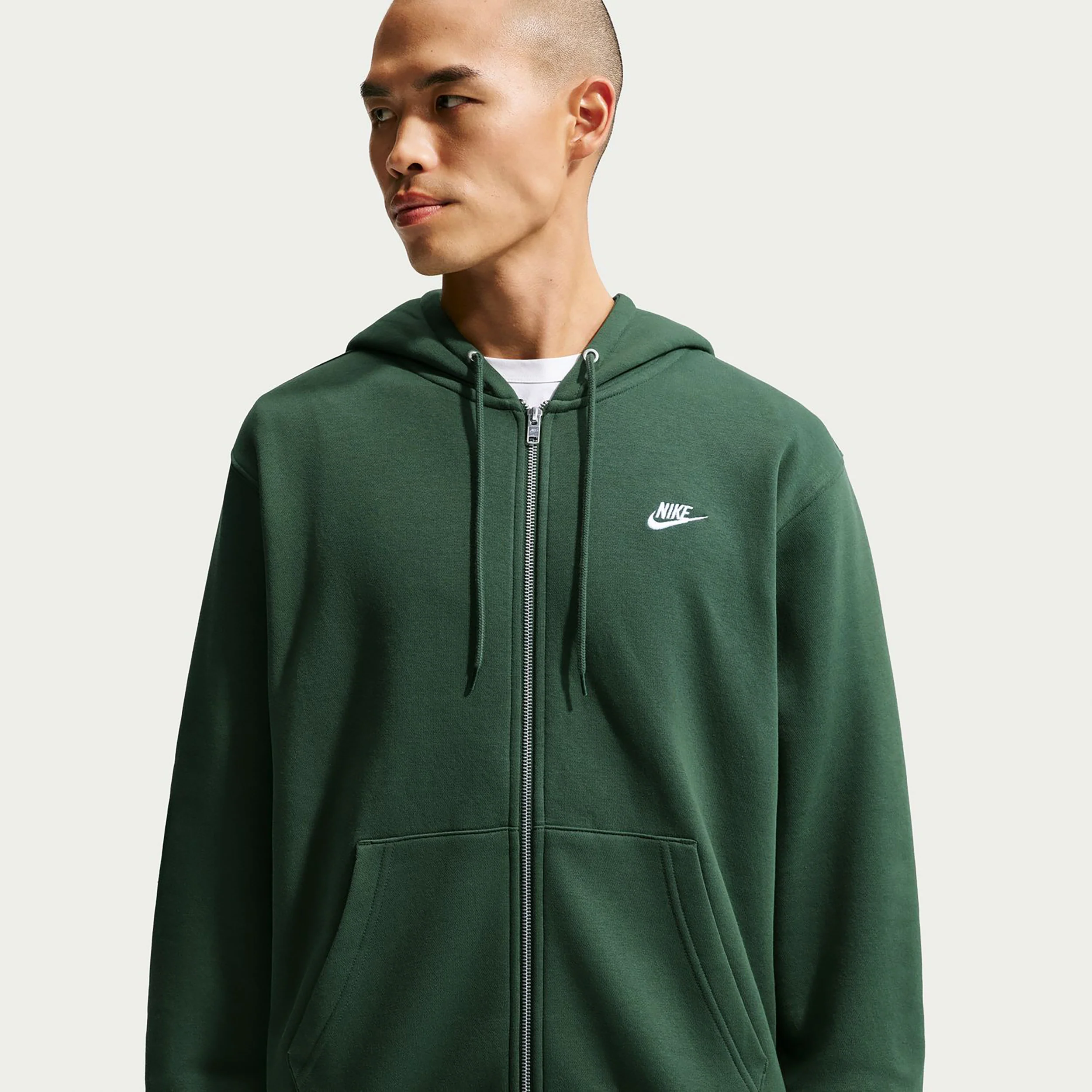 Club Bb Full-Zip Sportjas Heren - donkergroen