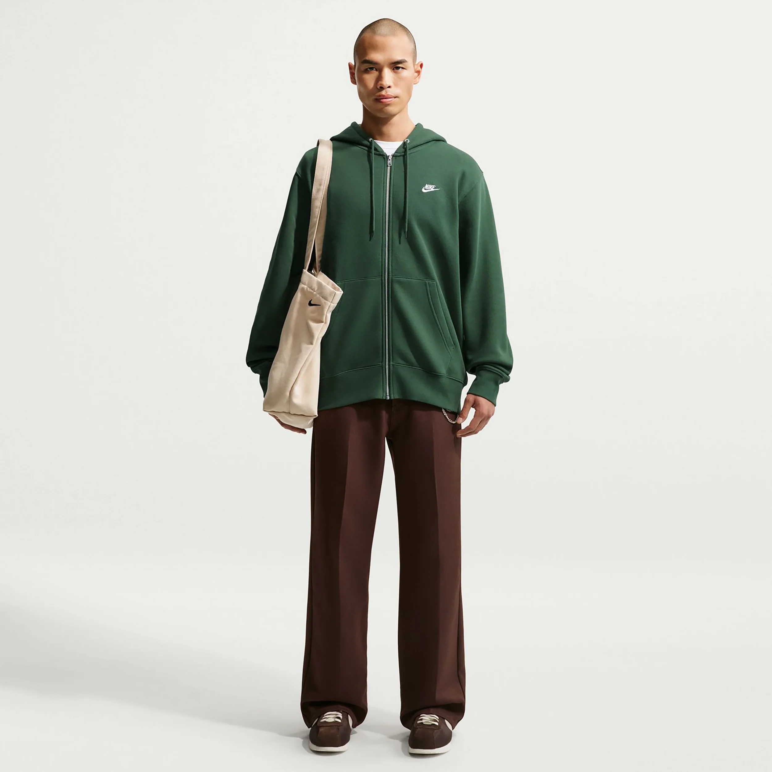 Club Bb Full-Zip Sportjas Heren - donkergroen - Image 4