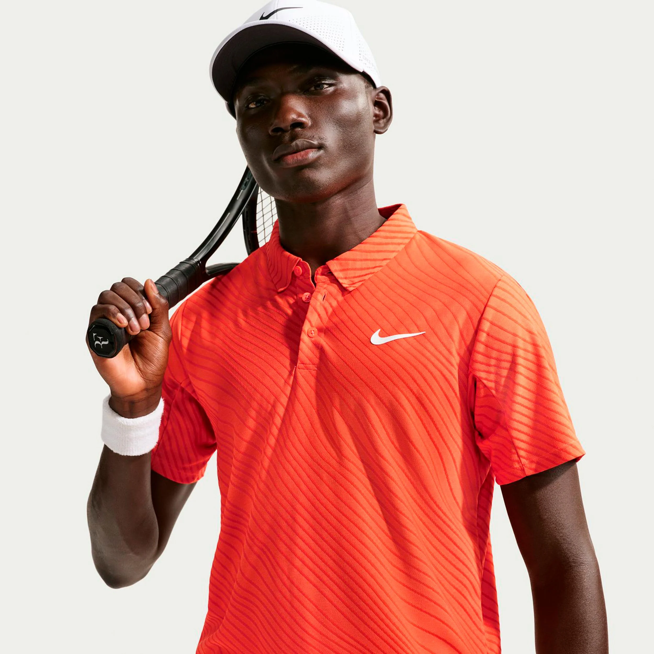 Court Dri-Fit Advantage Slam Polo Heren-oranje - Image 5
