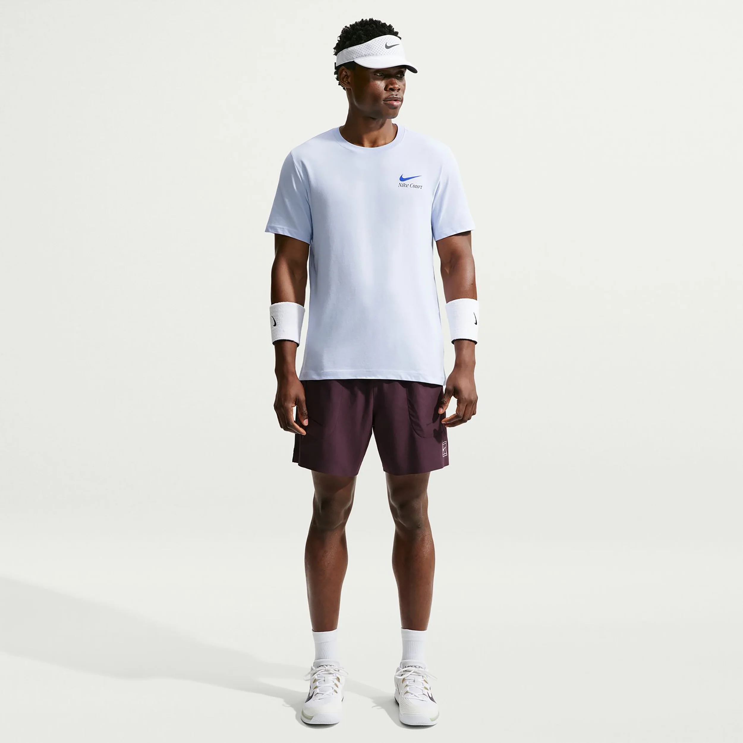 Court Dri-Fit T-shirt Heren - mauve