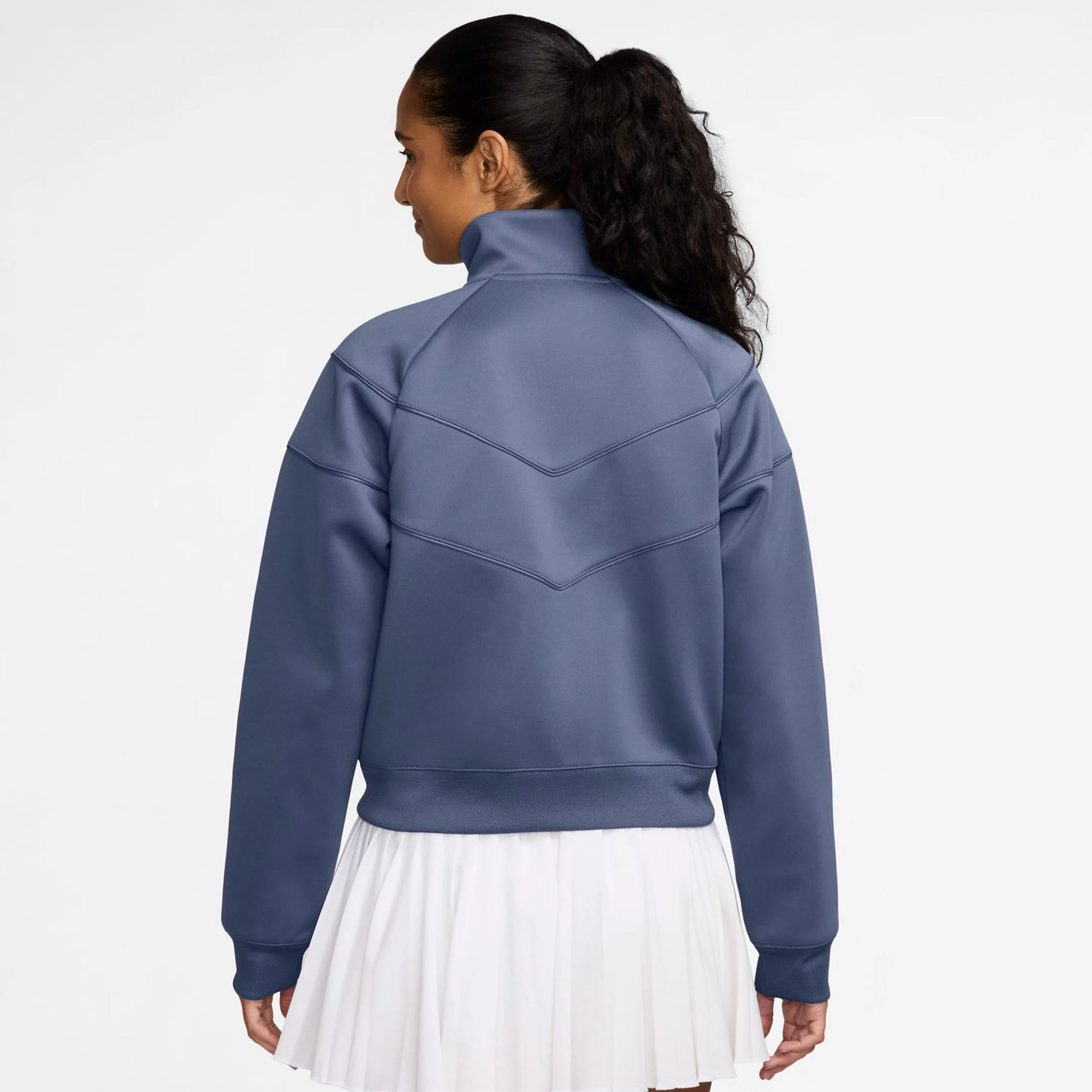 Courtly Knit Heritage Trainingsjack Dames-blaugrau - Image 2