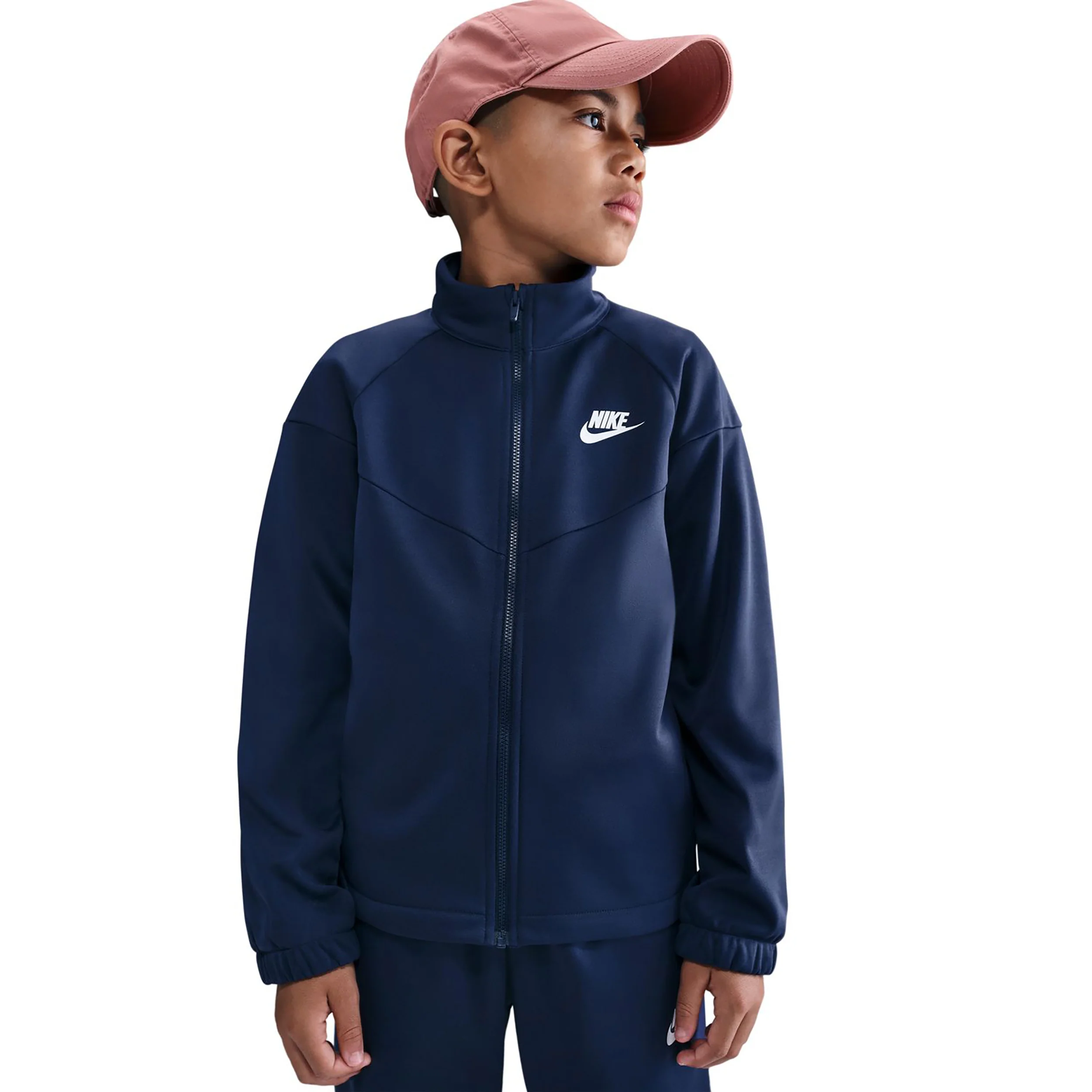 Dri-Fit Full-Zip Trainingspak Kinderen-donkerblauw - Image 3