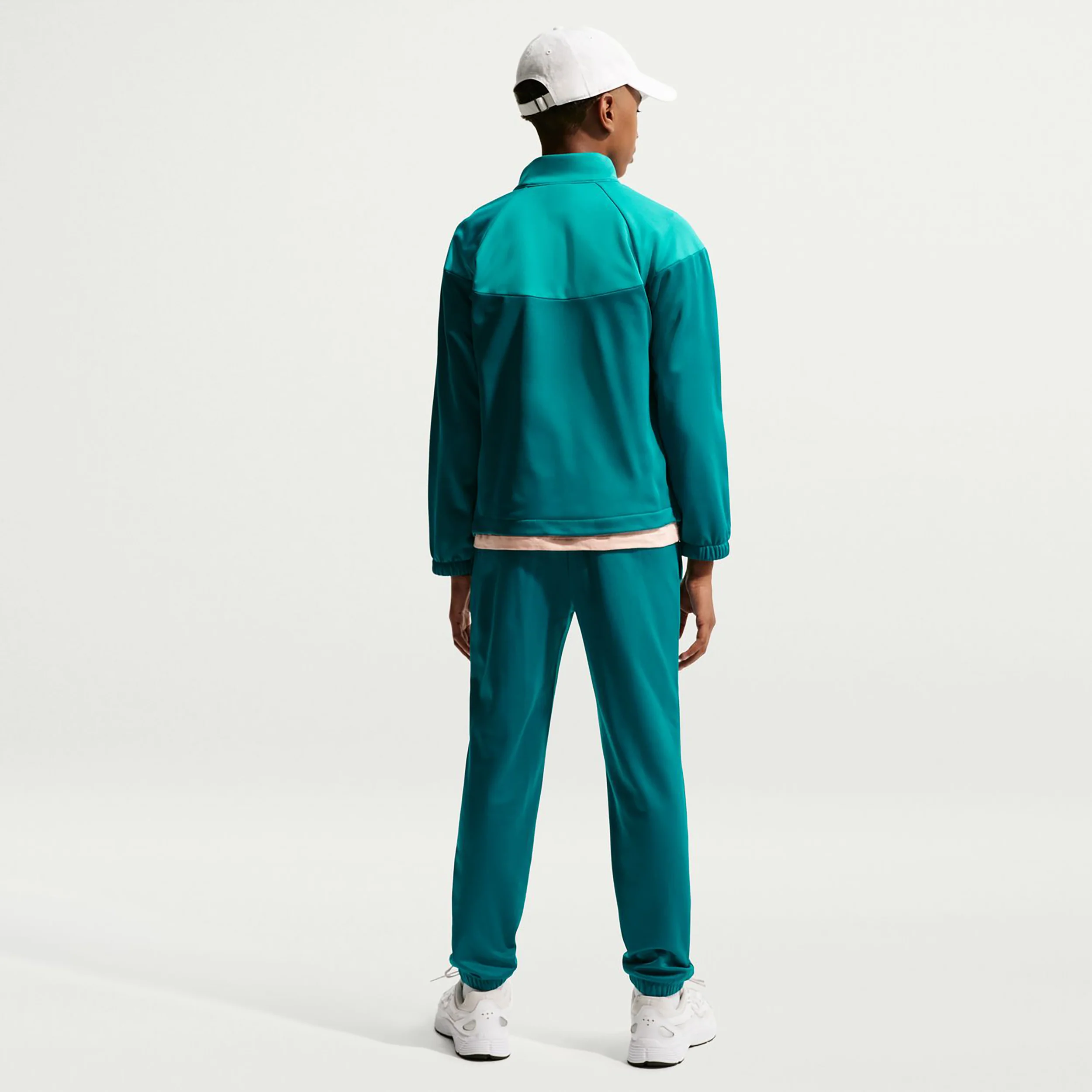 Dri-Fit Full-Zip Trainingspak Kinderen - petrolblauw, turkoois - Image 2