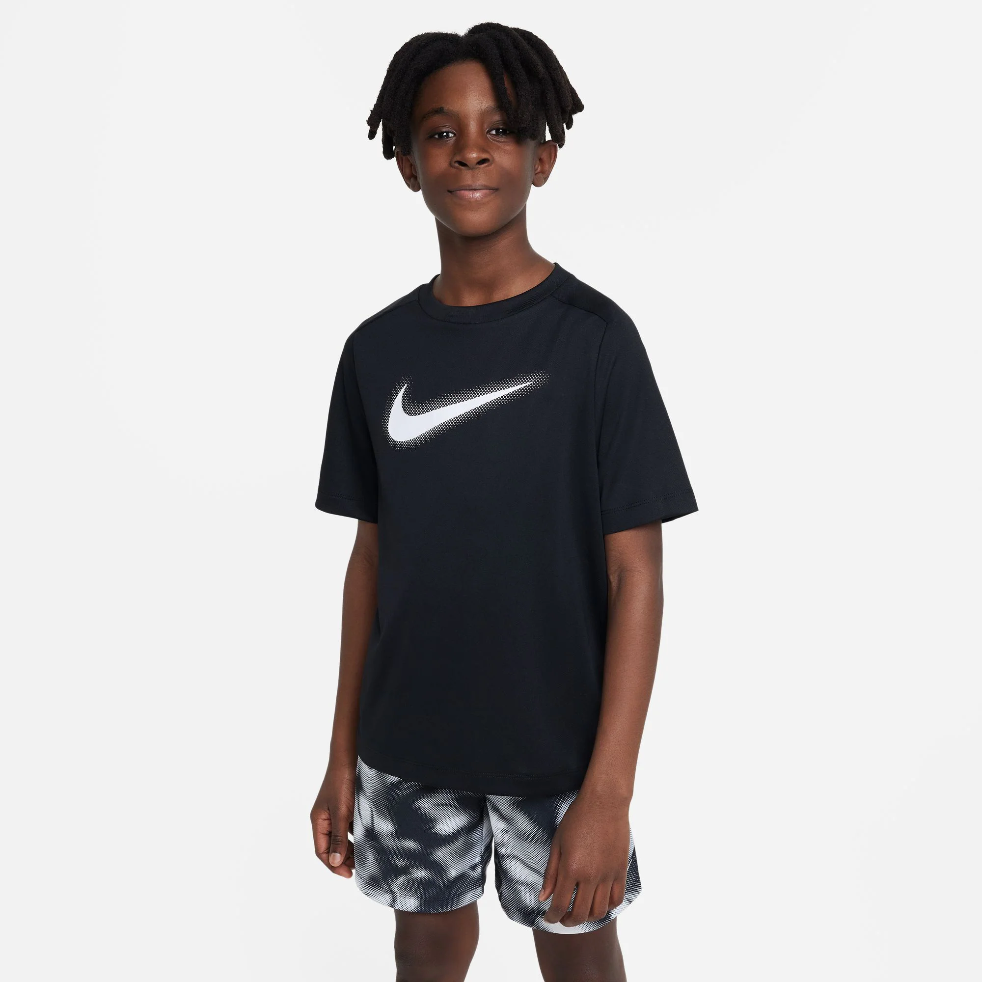 Dri-Fit Graphic T-shirt Jongens-Zwart,Wit - Image 4
