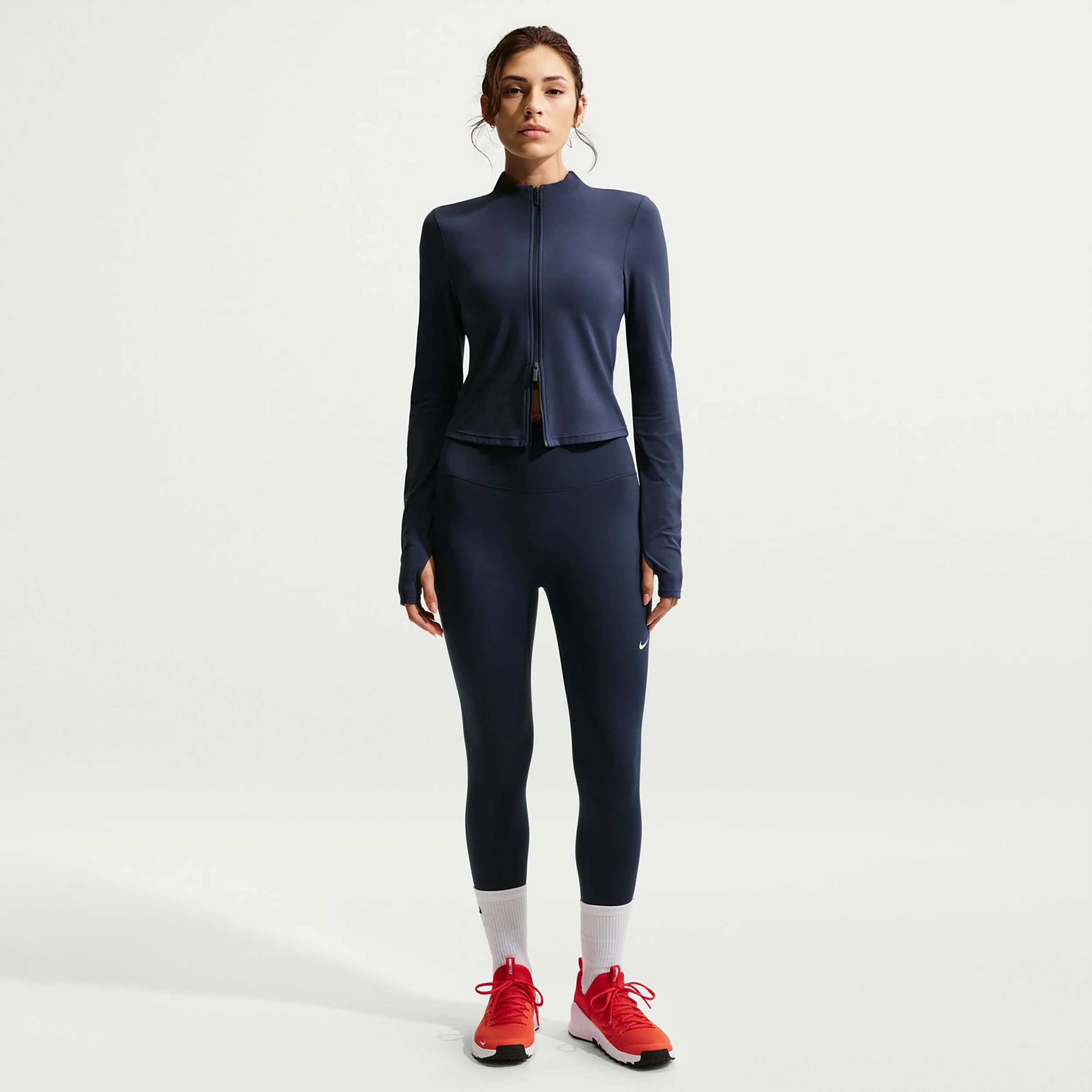Dri-Fit One High Rise 7/8 Tight Dames - donkerblauw - Image 3