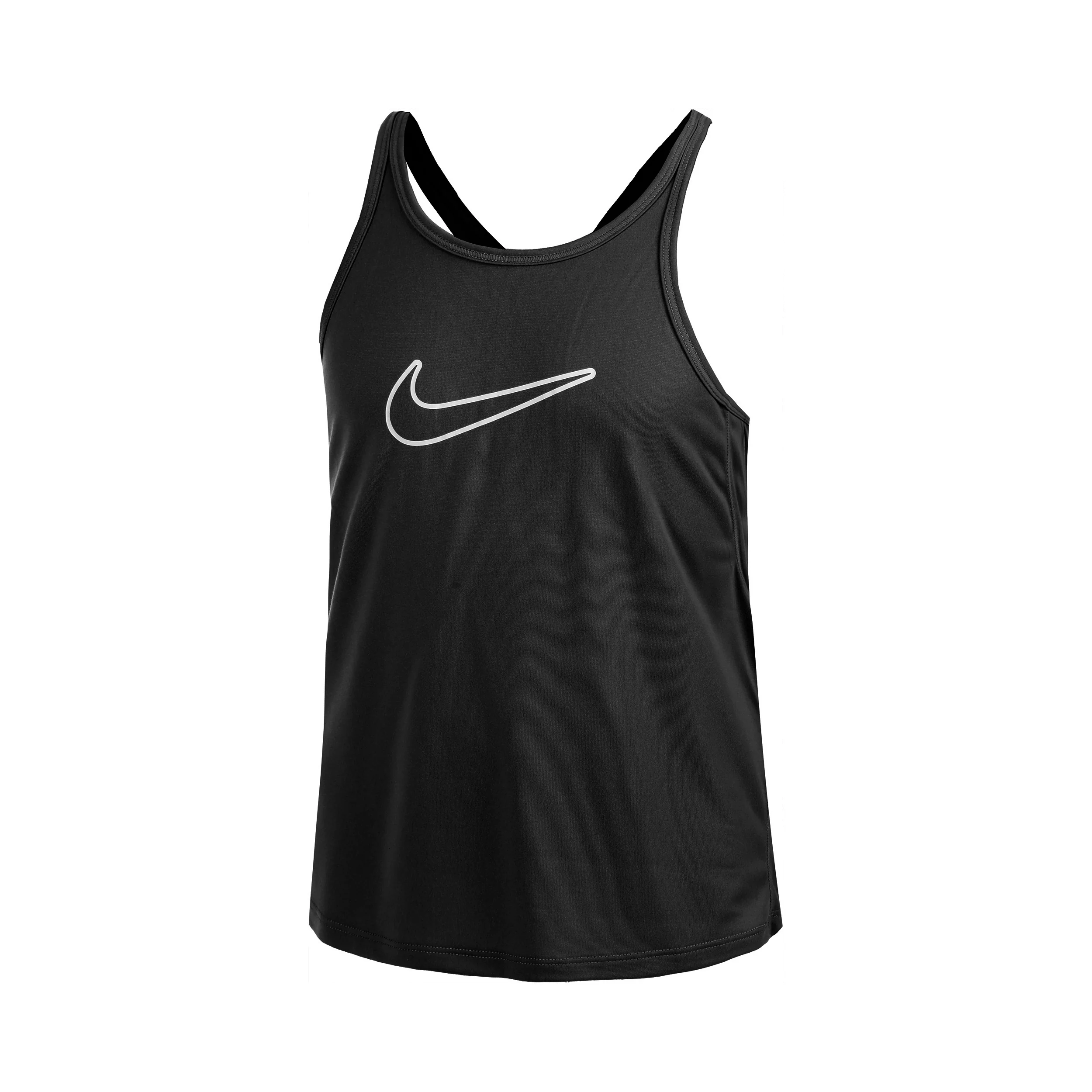 Dri-Fit One Tanktop Meisjes-Zwart