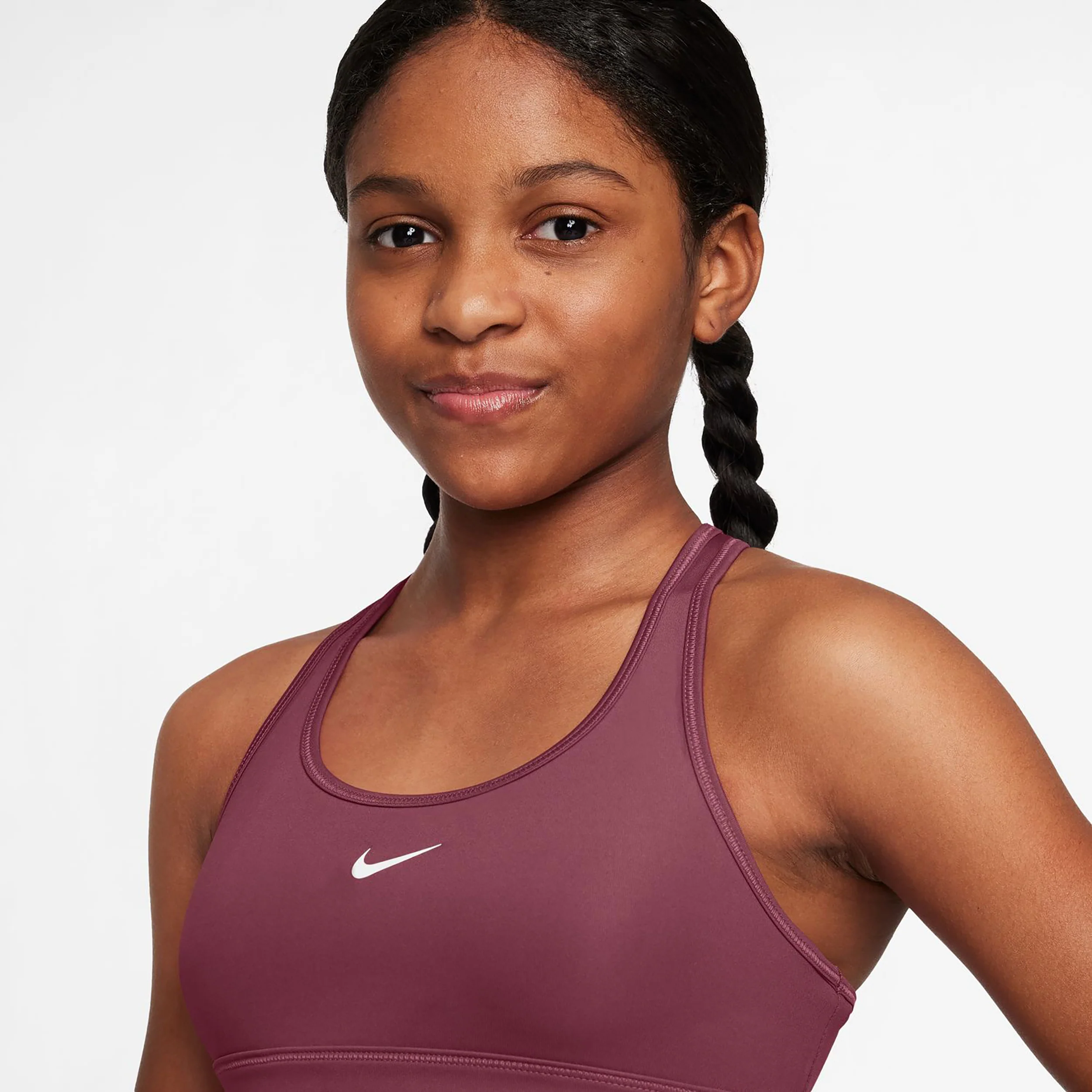 Dri-Fit Swoosh Sport-bh Kinderen - mauve - Image 3