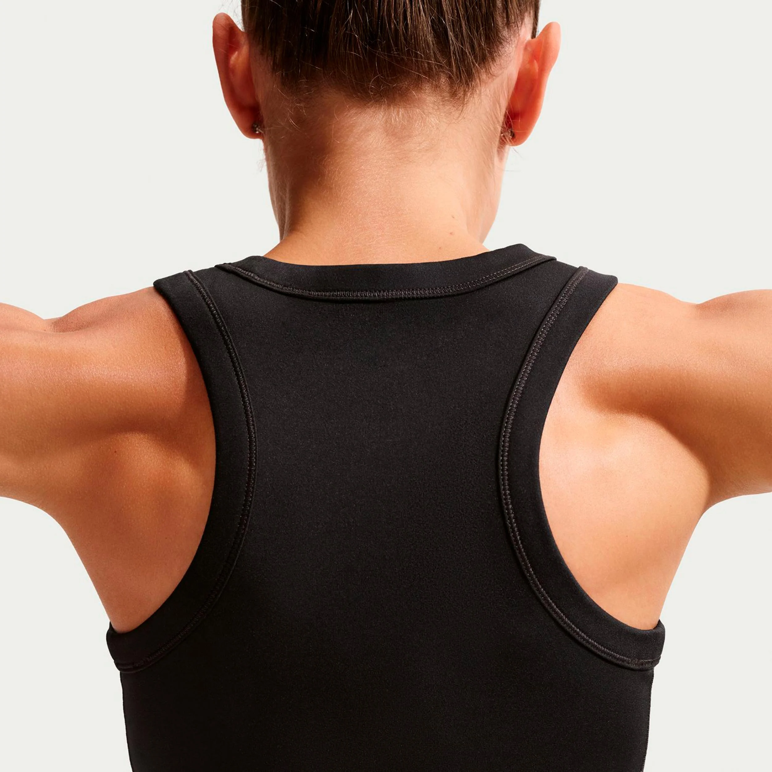 One Fitted Dri-Fit Crop Tanktop Dames - zwart - Image 4