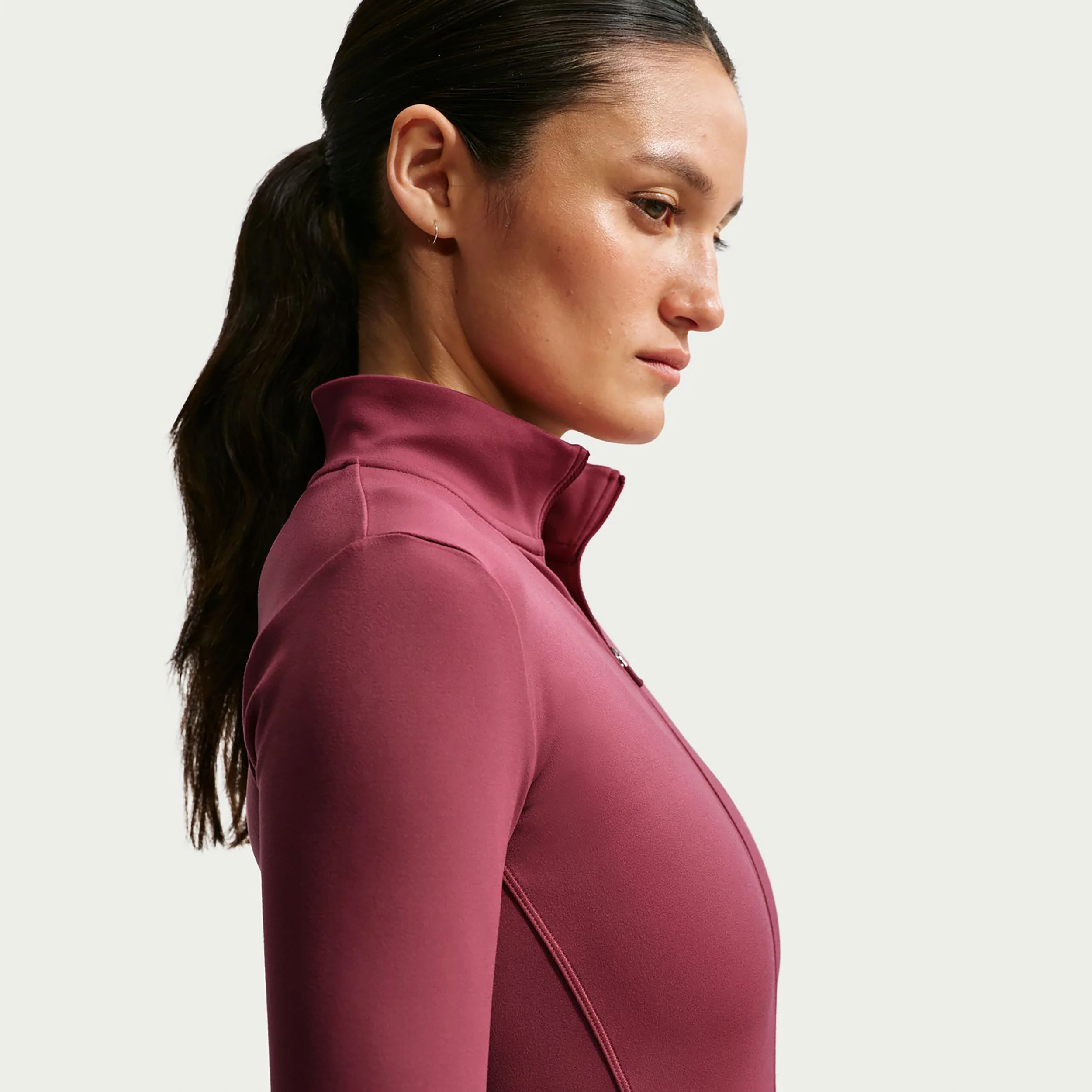 One Fitted Trainingsjack Dames - mauve - Image 4