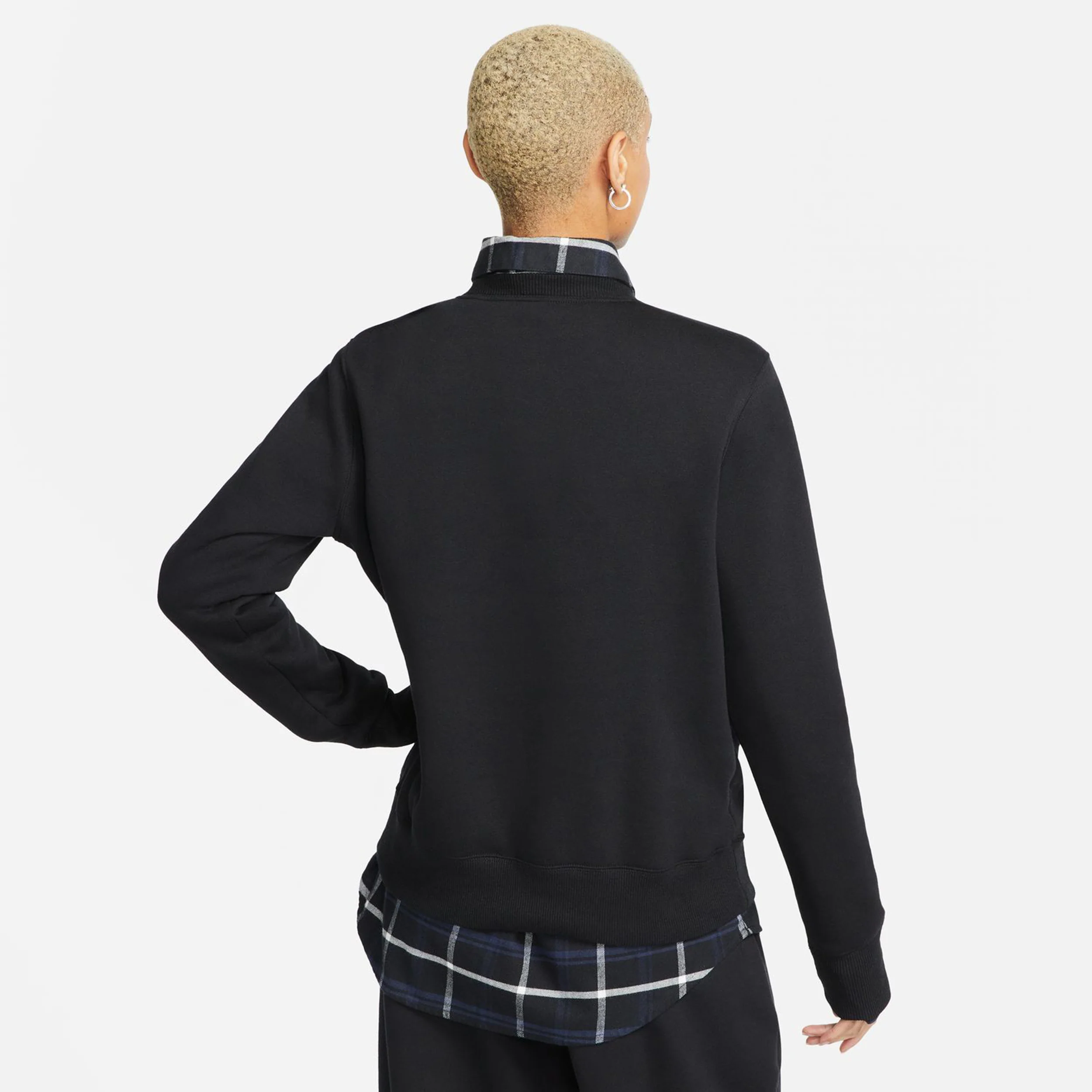 PHNX Fleece STD Crew Sweatshirt Dames-Zwart - Image 5