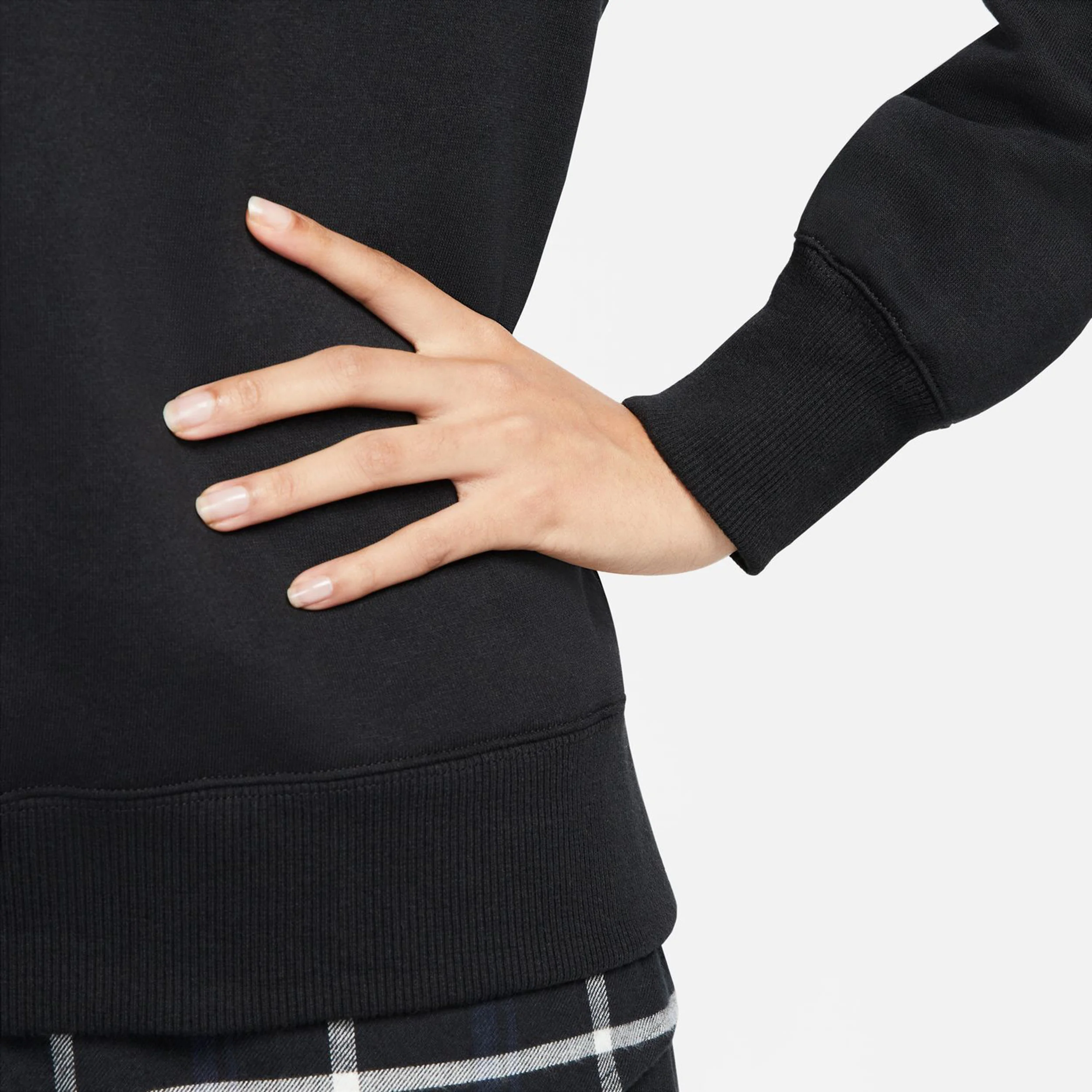 PHNX Fleece STD Crew Sweatshirt Dames-Zwart - Image 8