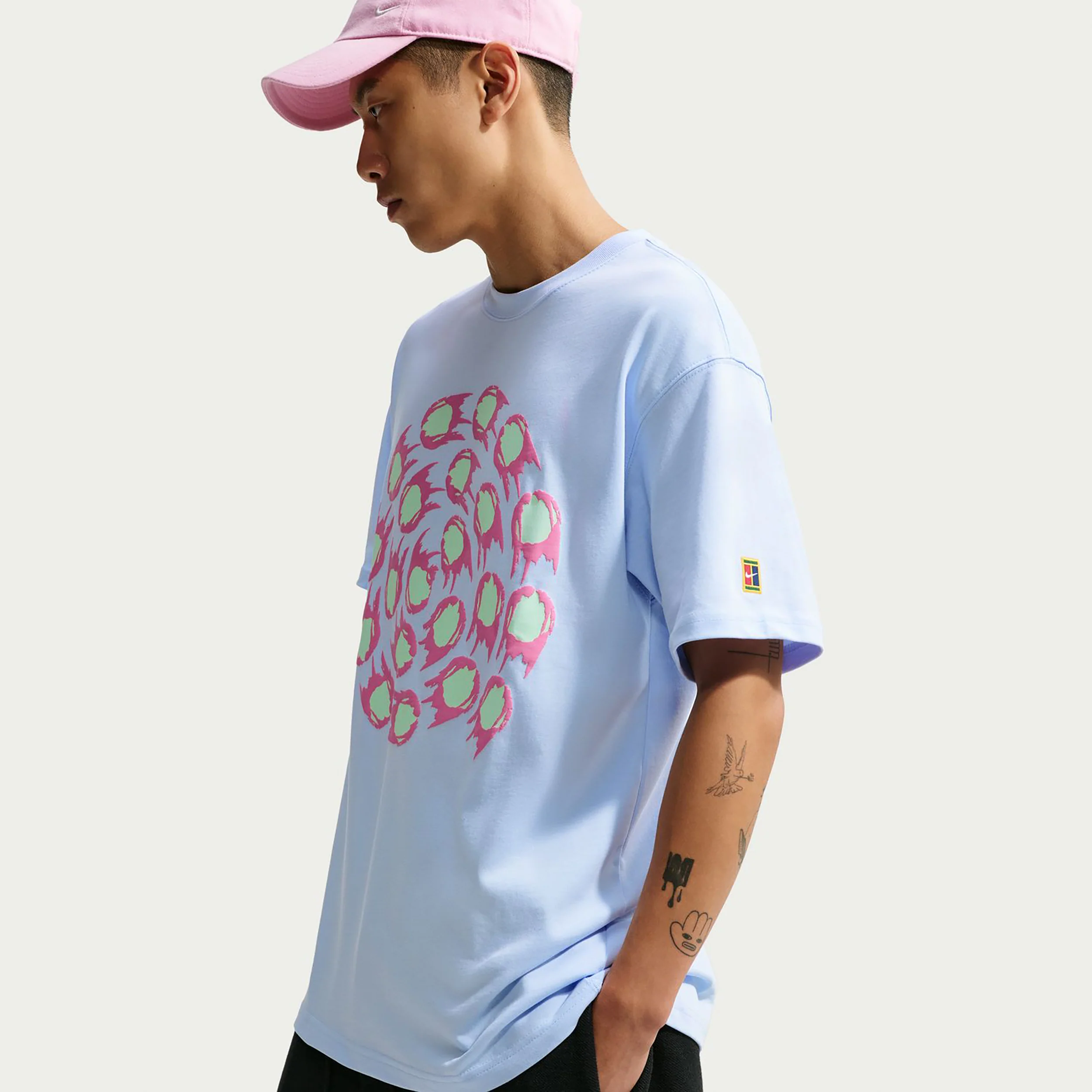 Sportswear T-shirt Heren - lichtblauw - Image 5