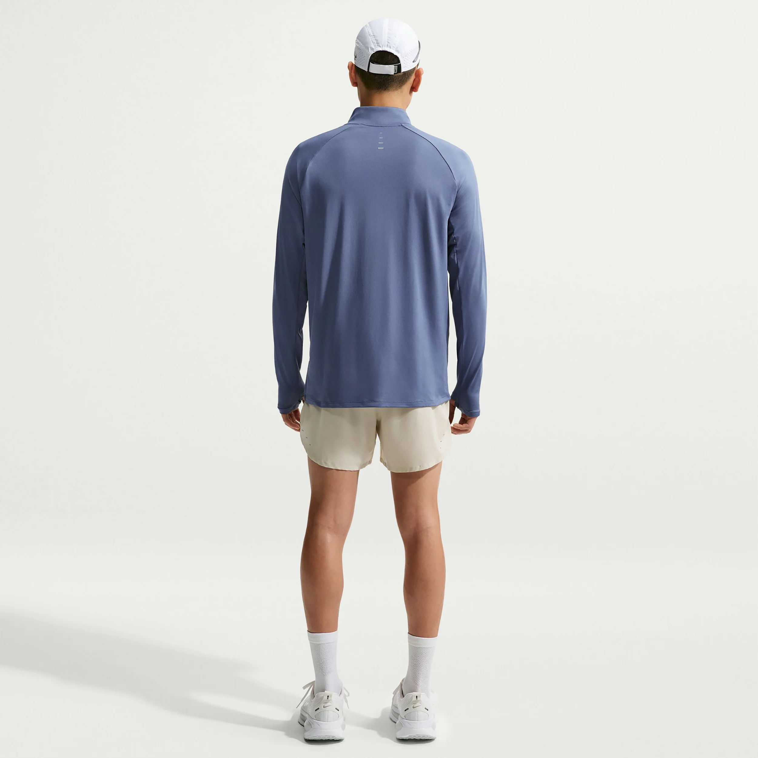 Stride Half-Zip  Hardloopshirt Heren - blauwgrijs, zilver - Image 2