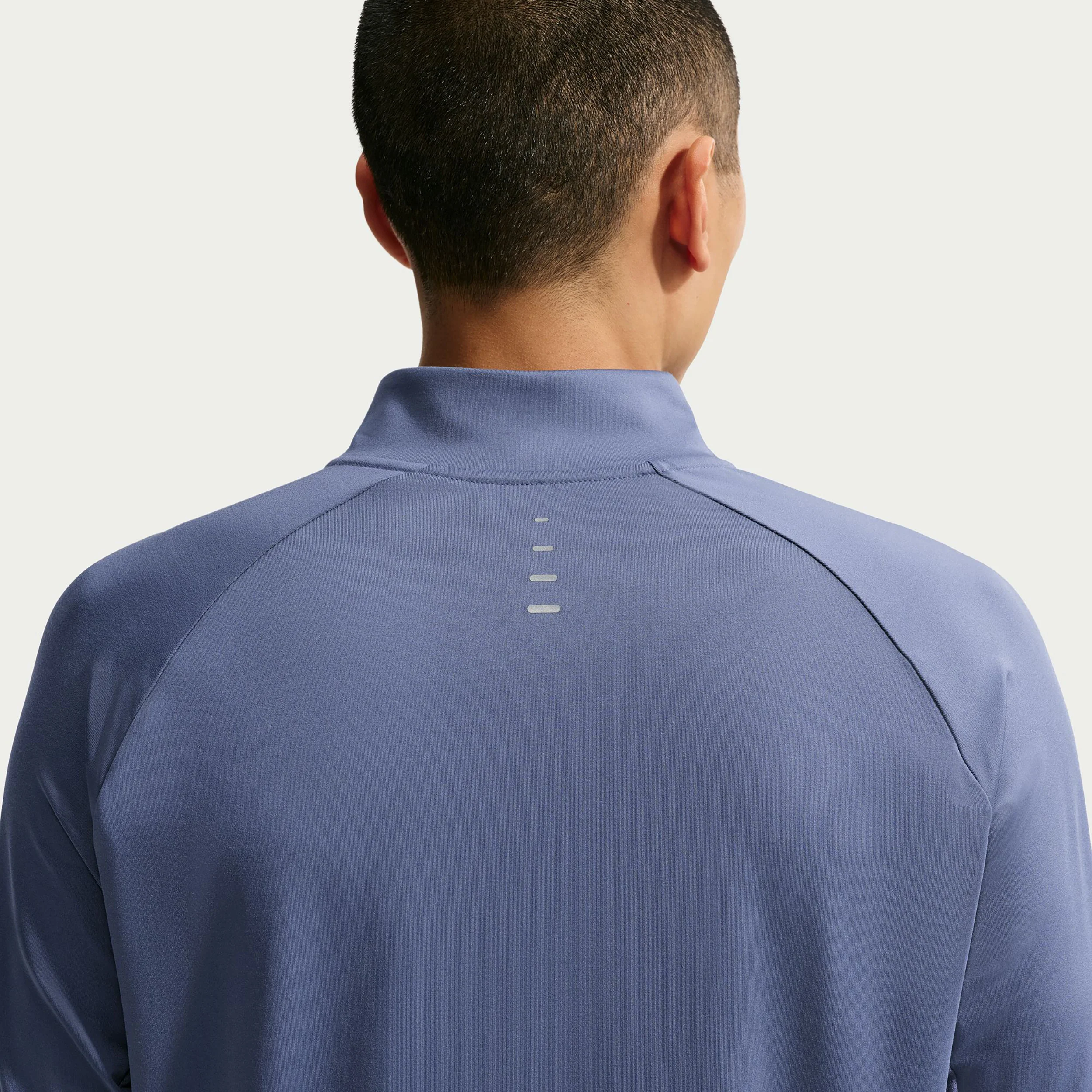 Stride Half-Zip  Hardloopshirt Heren - blauwgrijs, zilver - Image 4