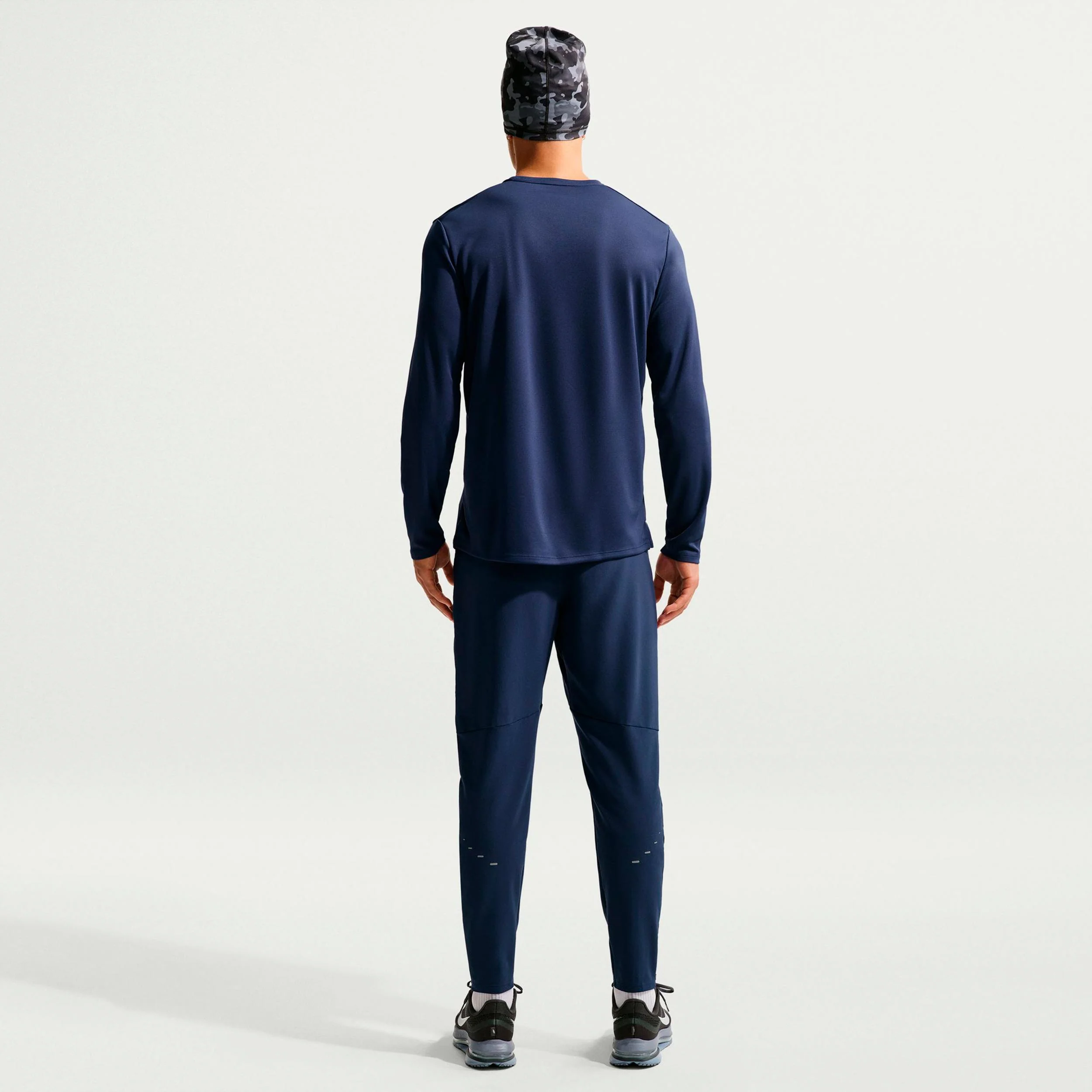 Stride Hardloopbroek Heren - donkerblauw, zilver - Image 3