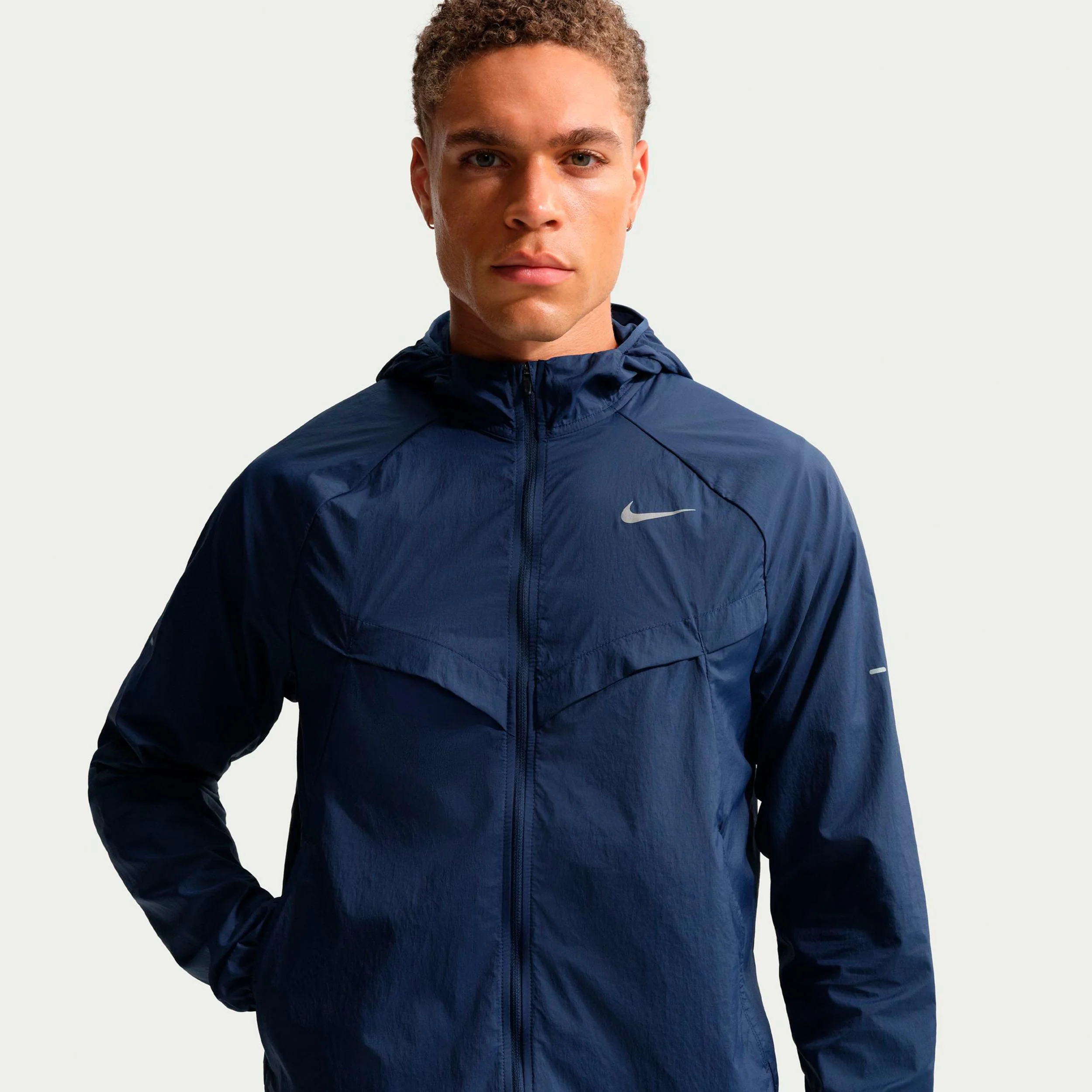 Stride Hardloopjas Heren - donkerblauw, zilver
