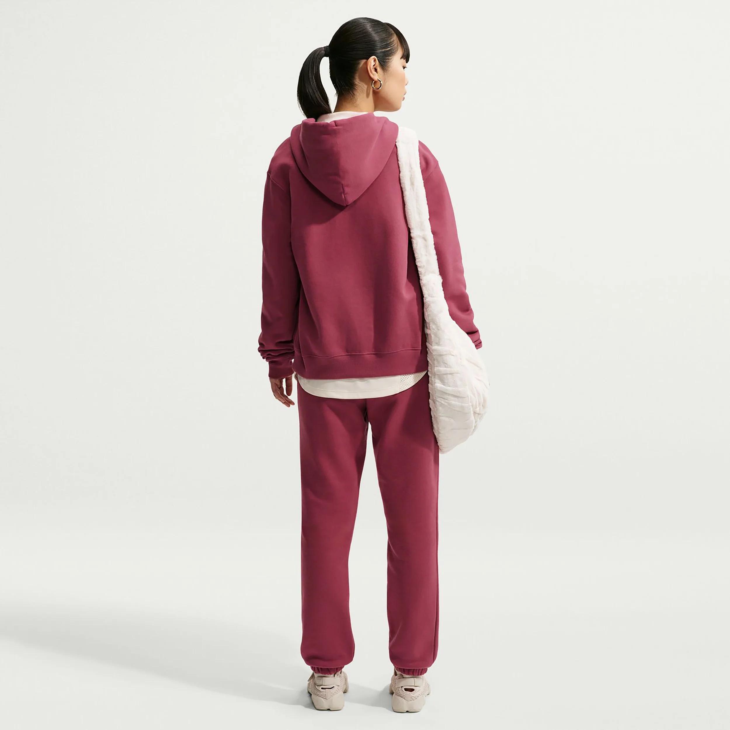 Studio Fleece Sportjas Dames - mauve - Image 2