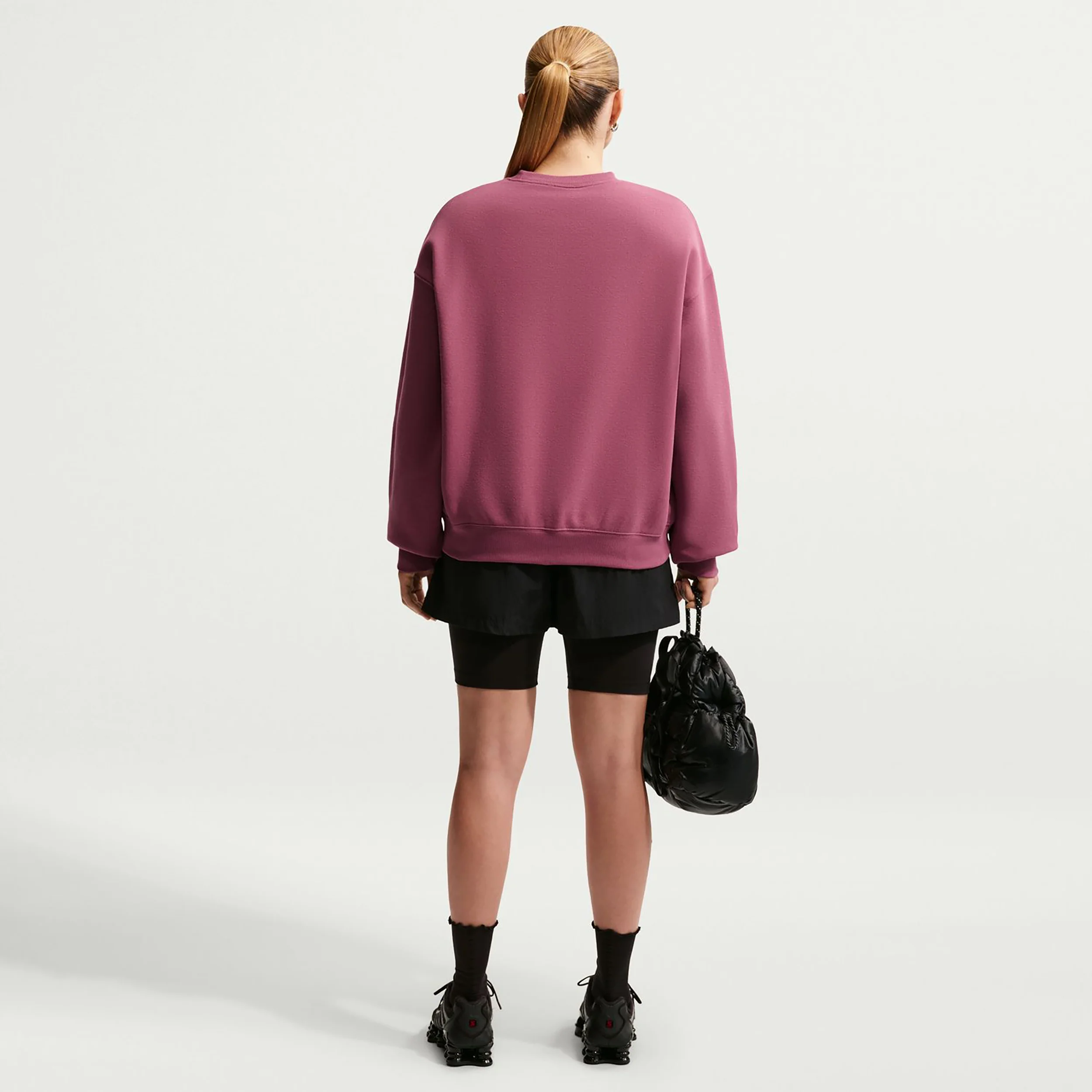 Studio Fleece Sweatshirt Dames - mauve - Image 2