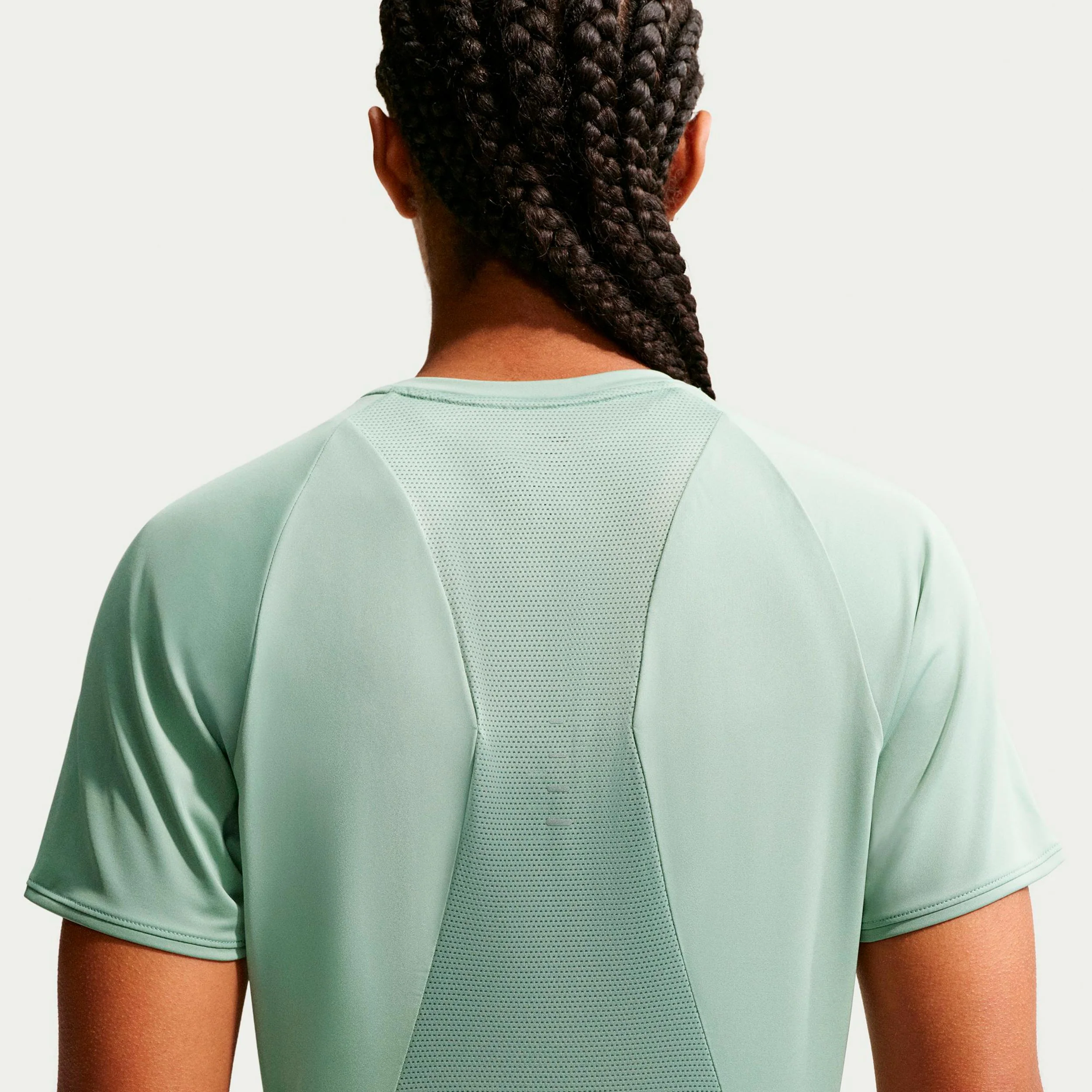 Swift Hardloopshirt Dames - lichtgroen, zilver - Image 4
