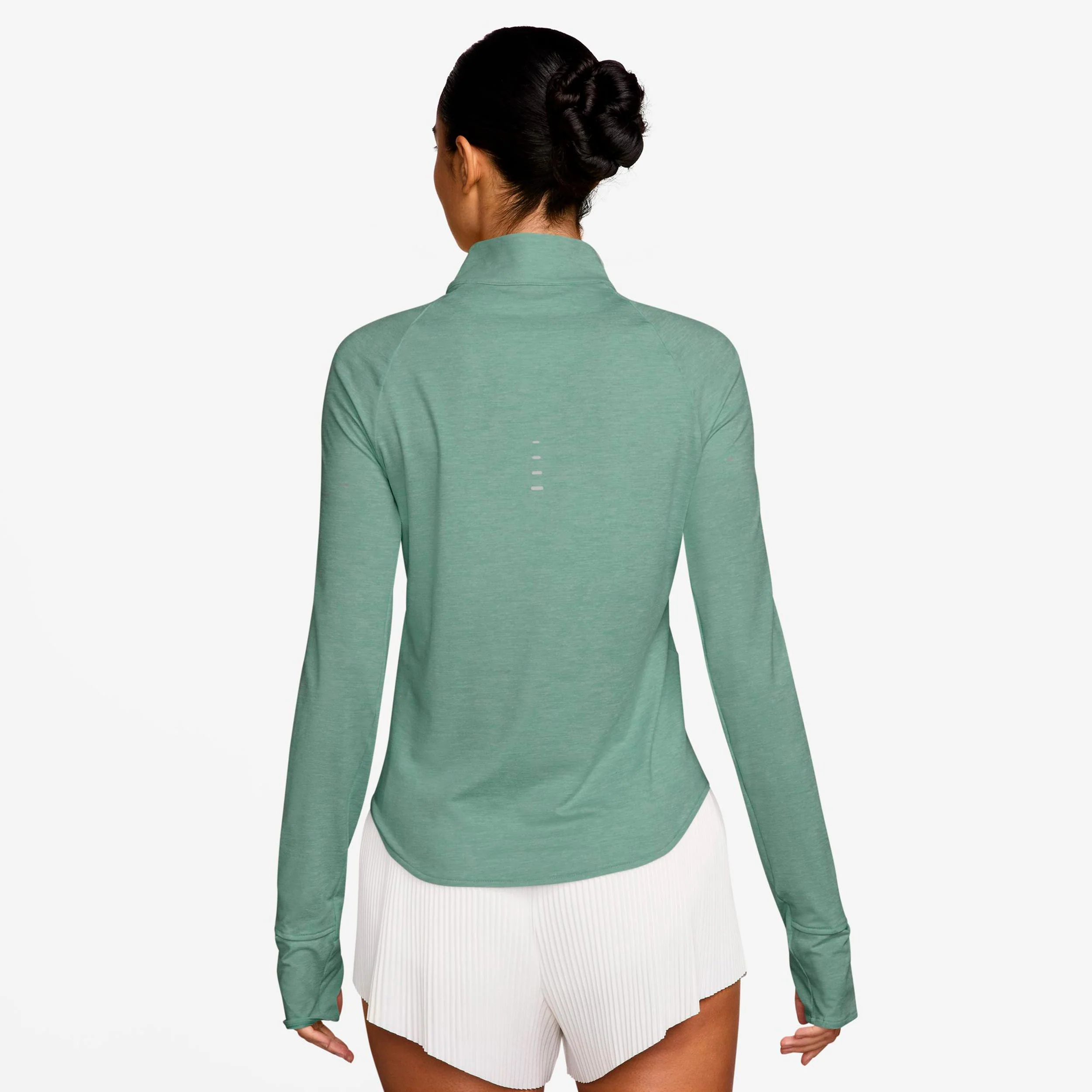 Swift Hardloopshirt Dames - lichtgroen, zilver - Image 2