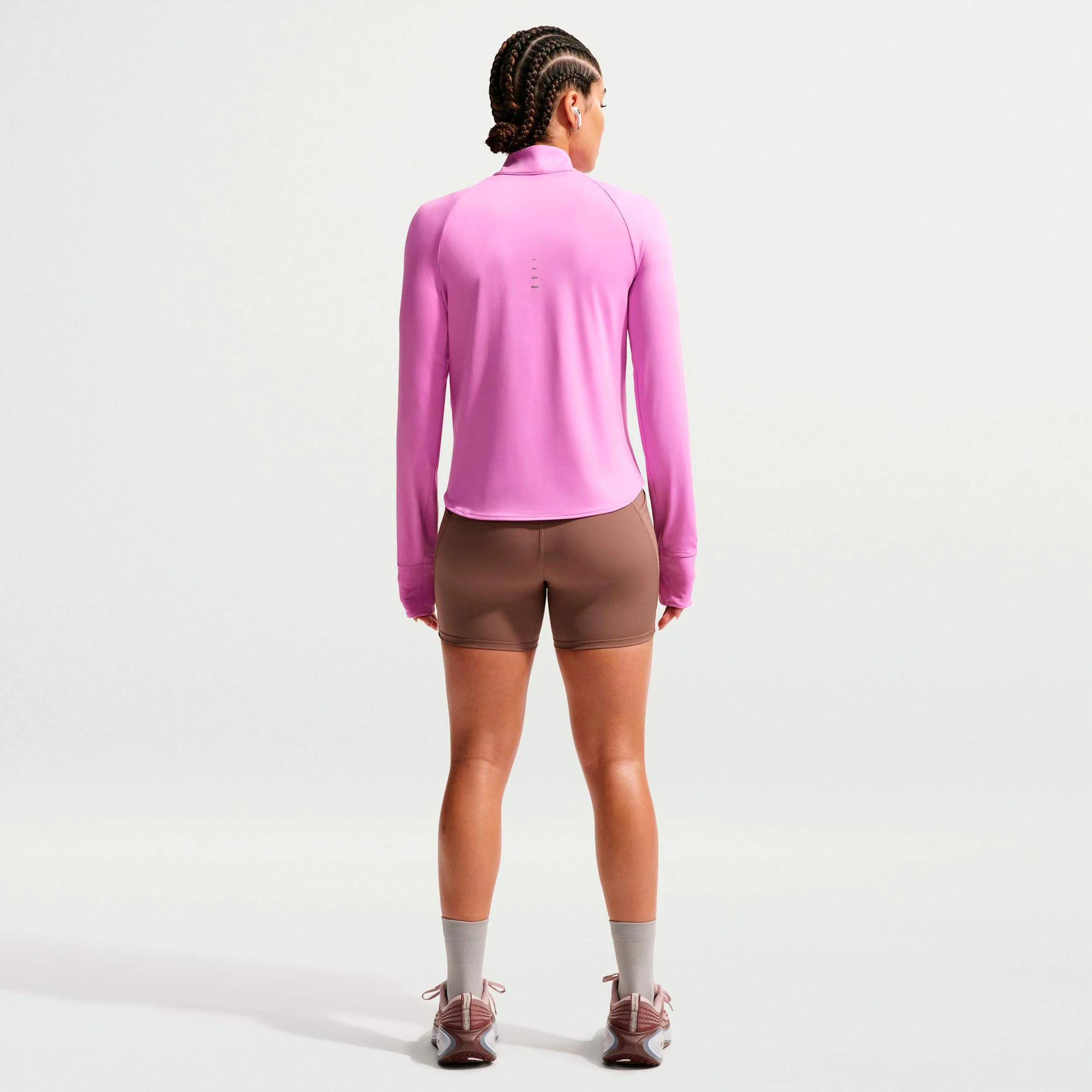 Swift Hardloopshirt Dames - roze, zilver - Image 3