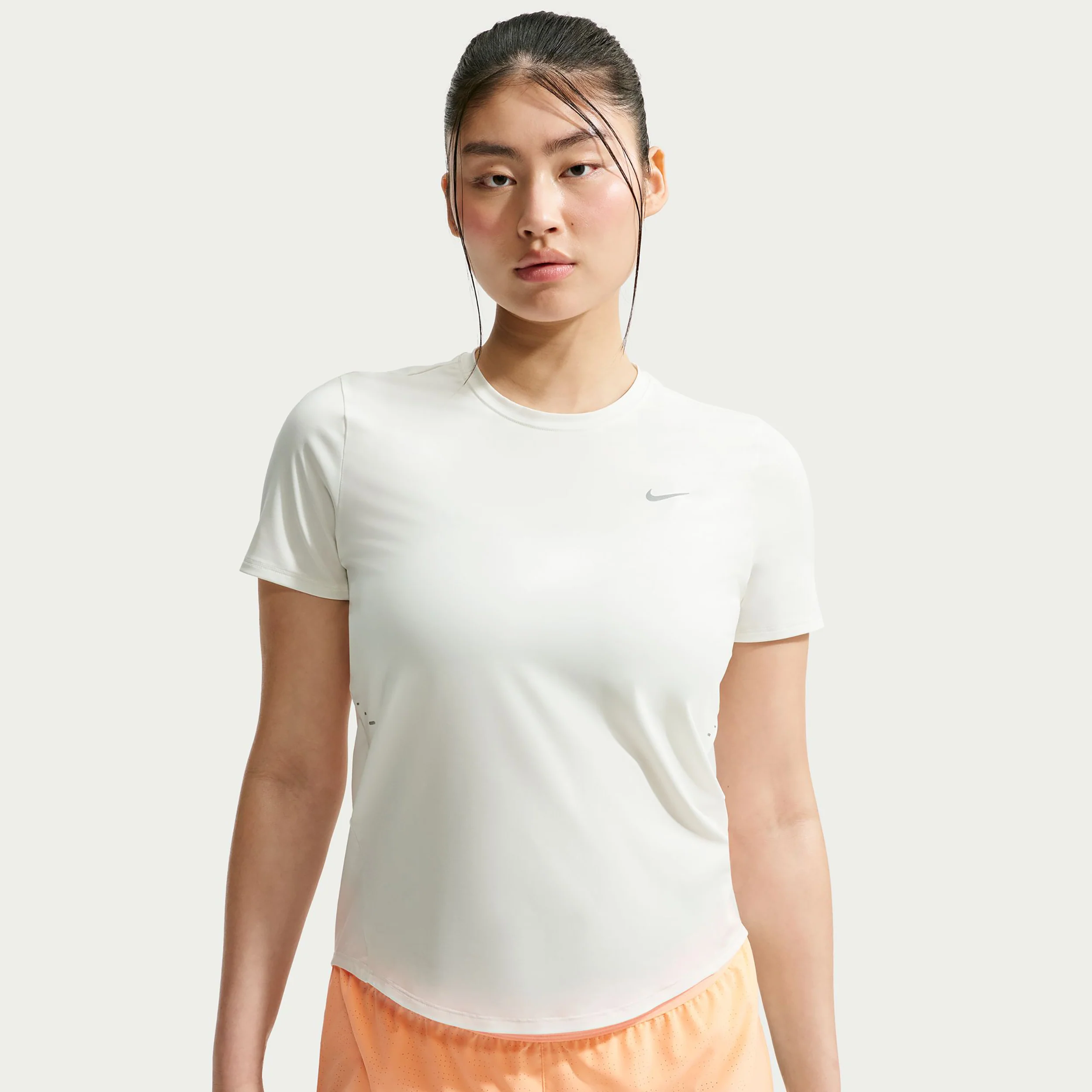 Swift Hardloopshirt Dames - wit, zilver - Image 3