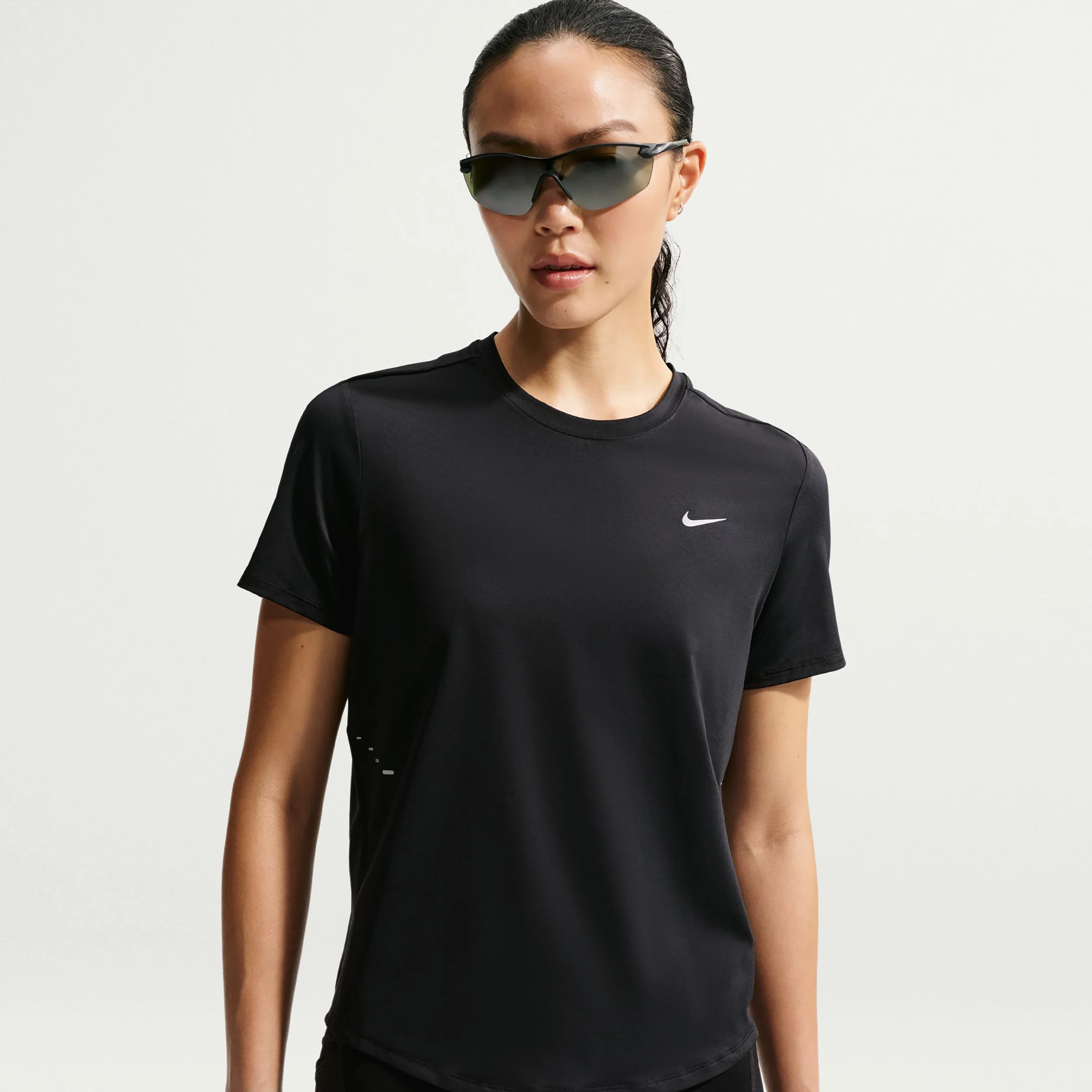 Swift  Hardloopshirt Dames - zwart, zilver - Image 3