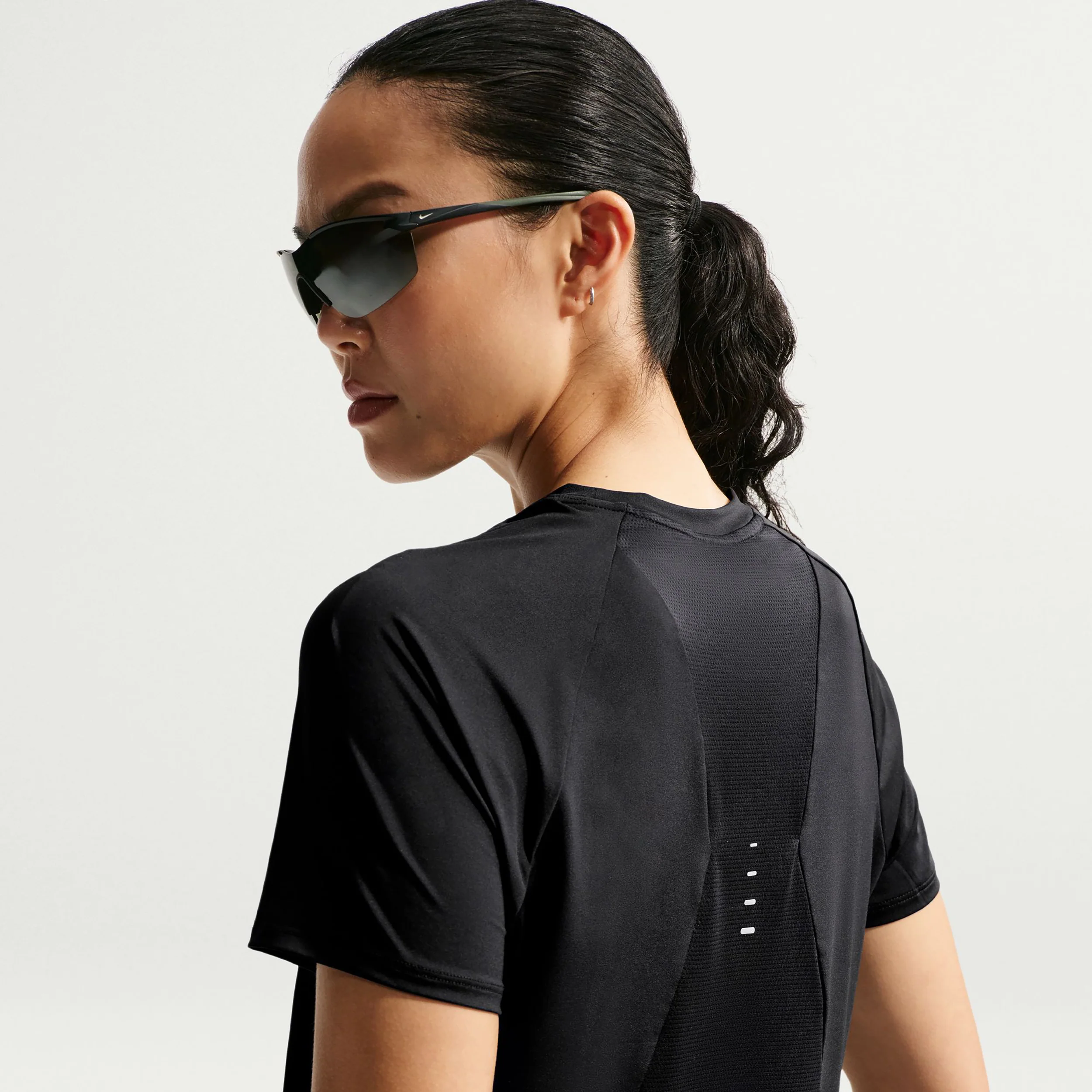 Swift  Hardloopshirt Dames - zwart, zilver - Image 4