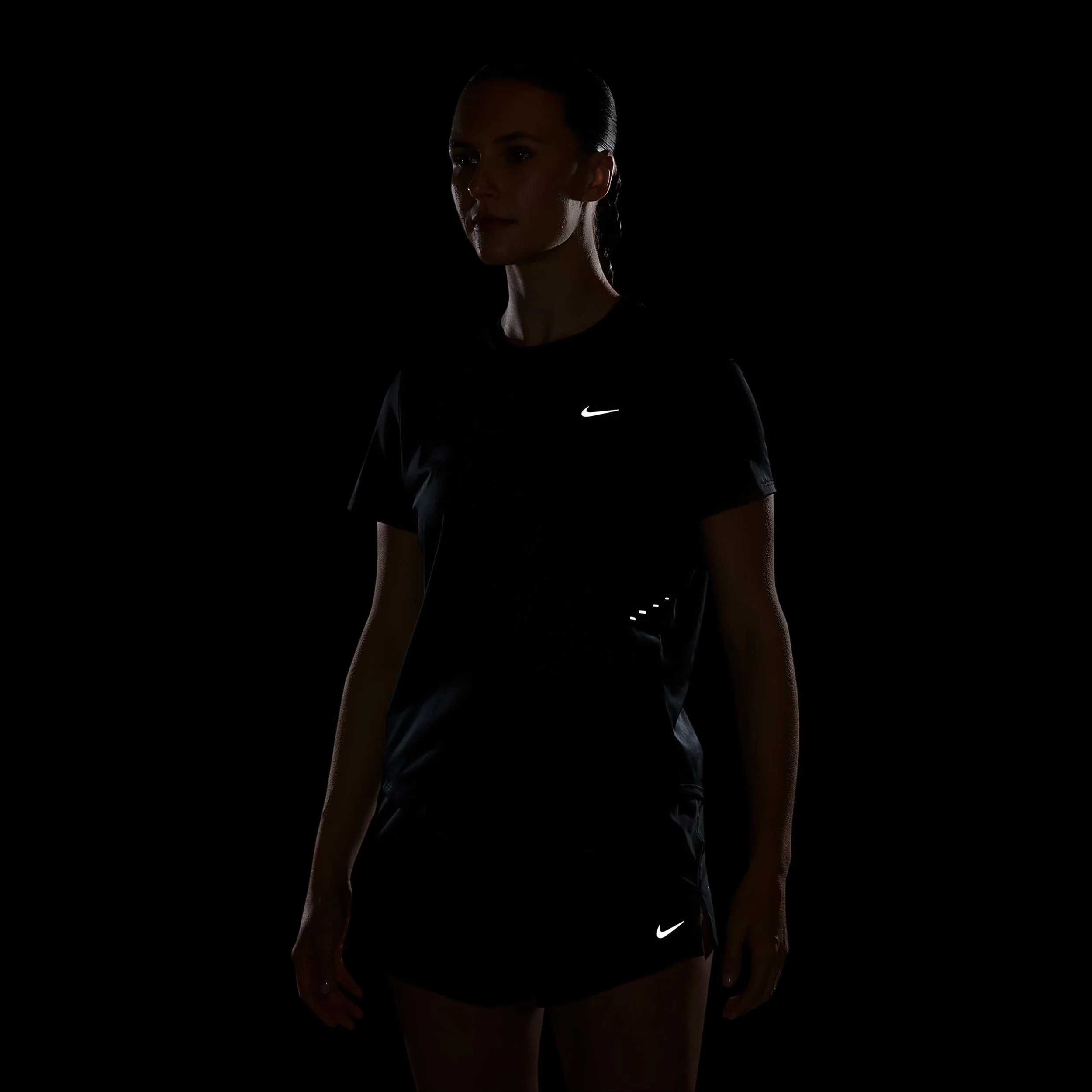 Swift  Hardloopshirt Dames - zwart, zilver - Image 6