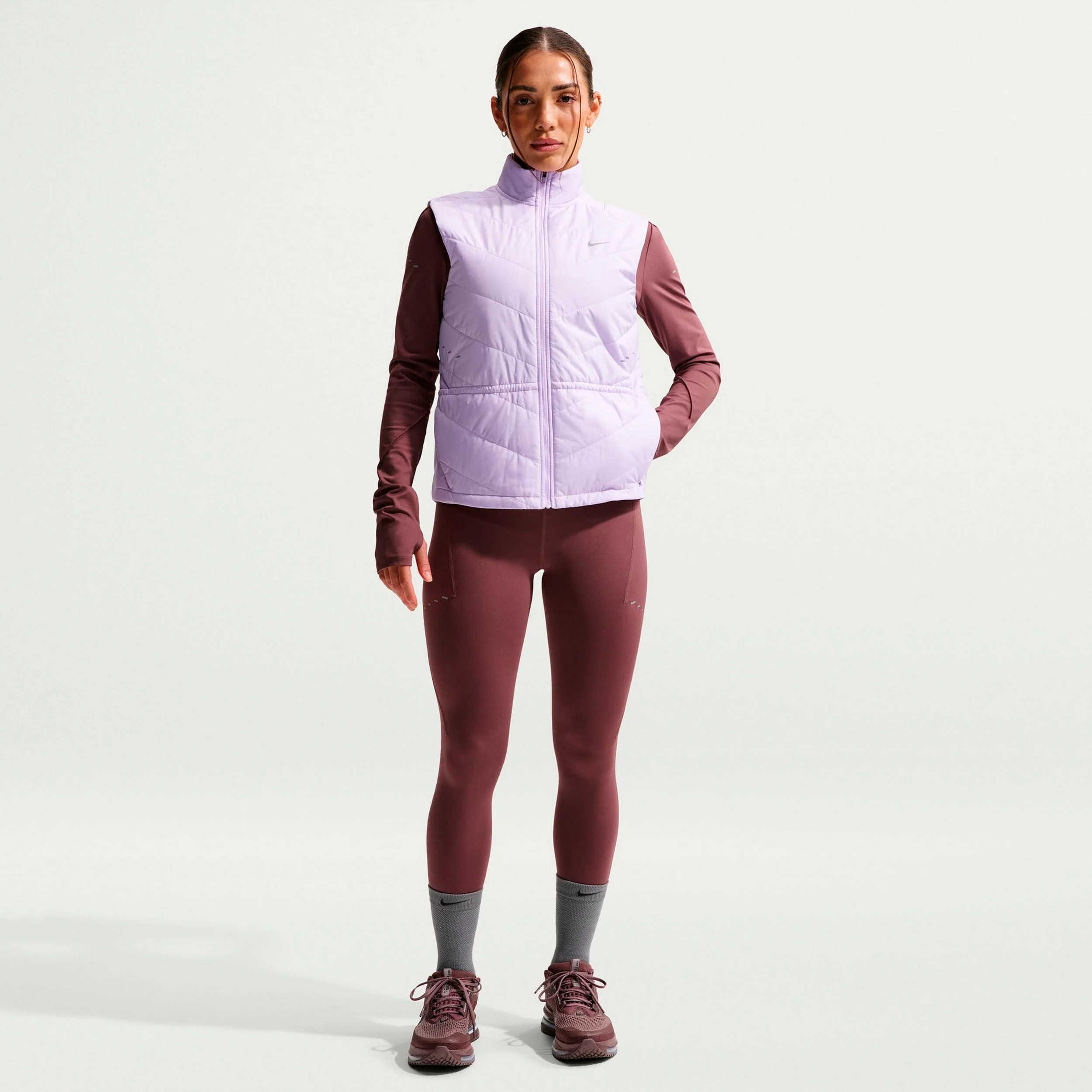 Swift Hardloopvesten Dames - paars, zilver - Image 2