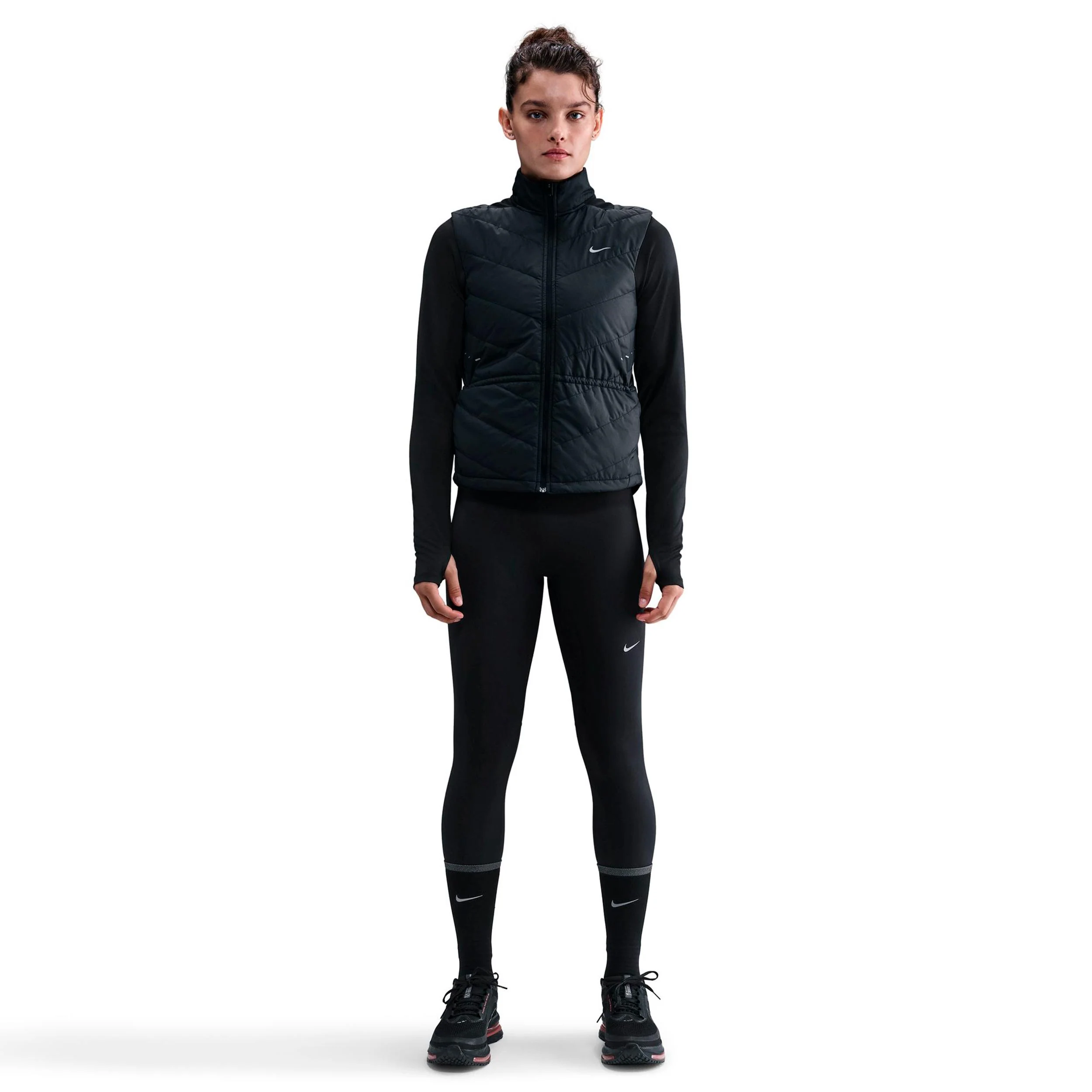 Swift Hardloopvesten Dames - zwart, zilver - Image 2