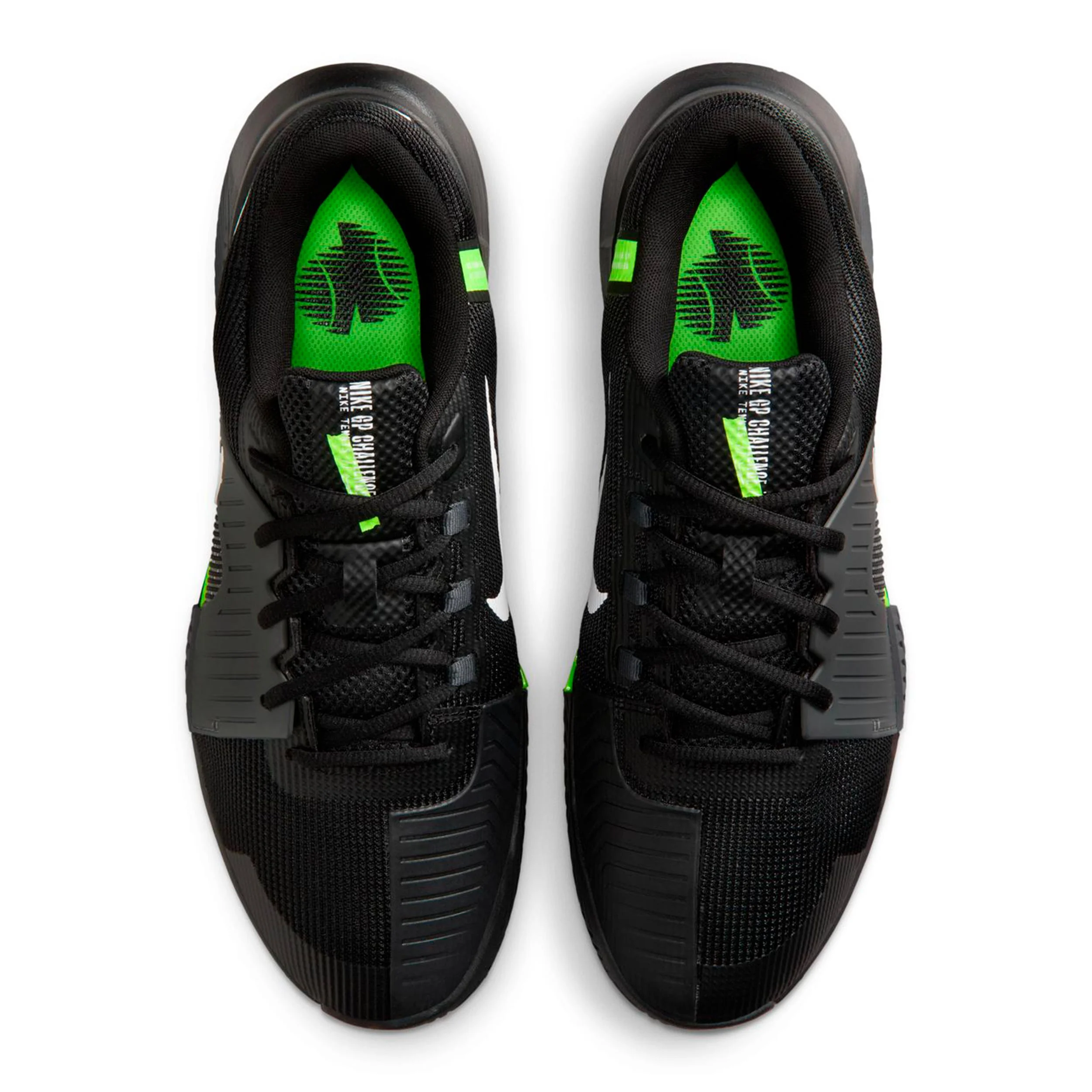 Zoom Gp Challenge 1.5 Allcourt schoen Heren-zwart, neongroen - Image 3