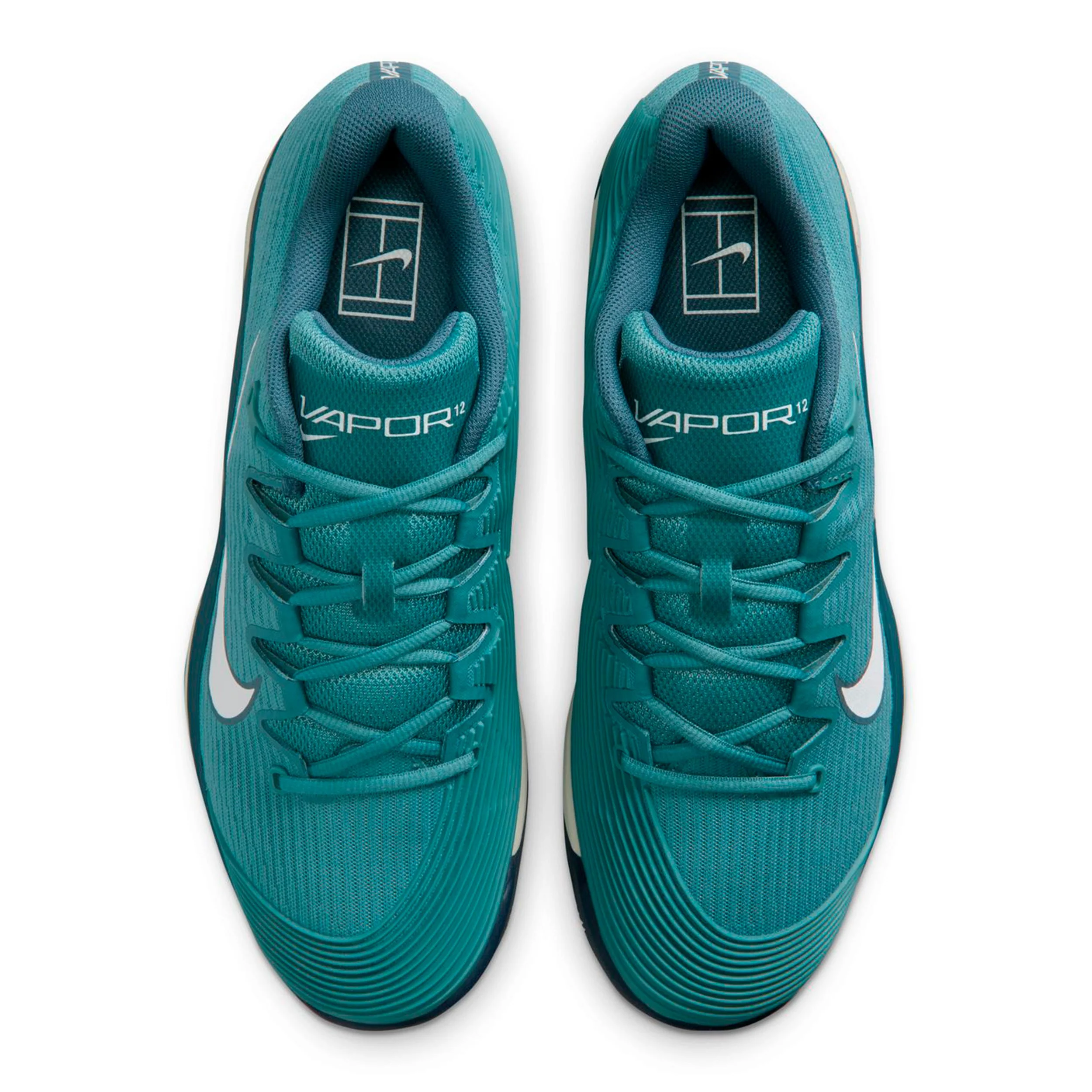Zoom Vapor 12 Allcourt schoen Heren - petrolblauw - Image 3