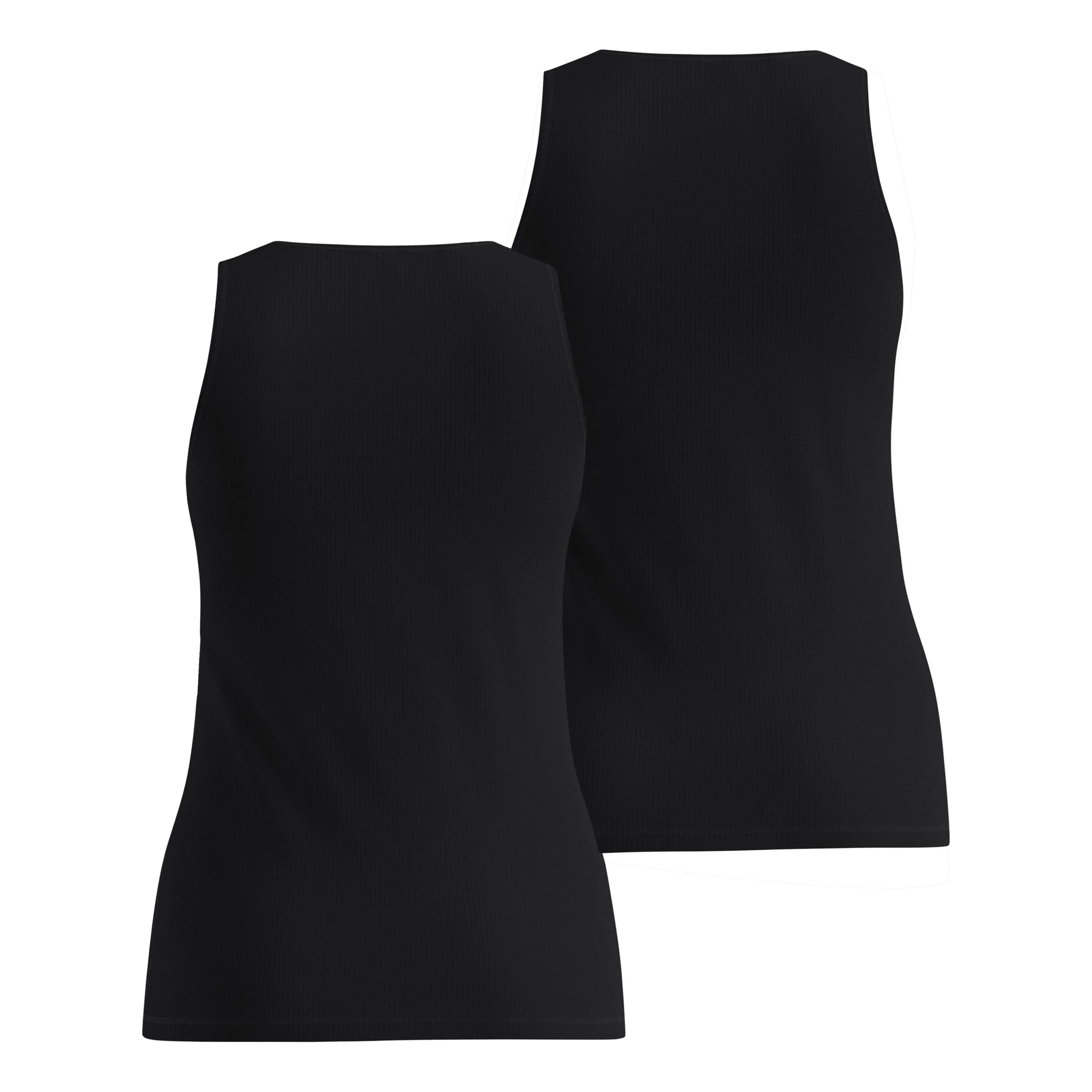 Active Light 2 pack Vest Dames-zwart - Image 2