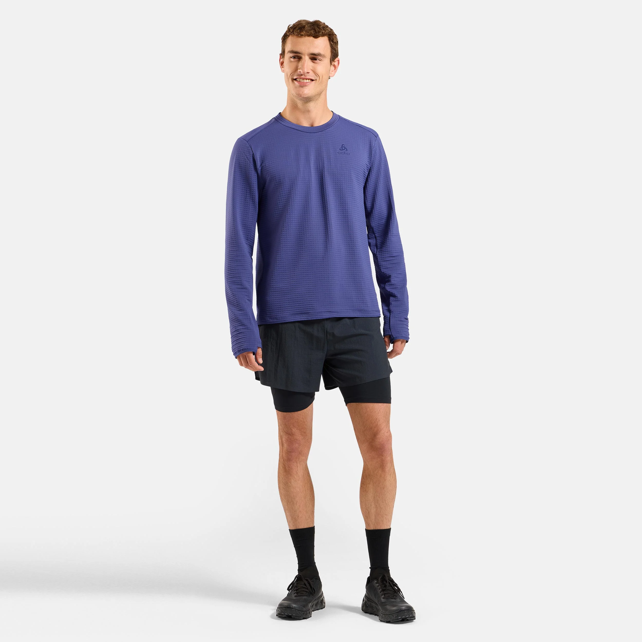 Essential Thermal Midlayer Hardloopshirt Heren - blauw - Image 7