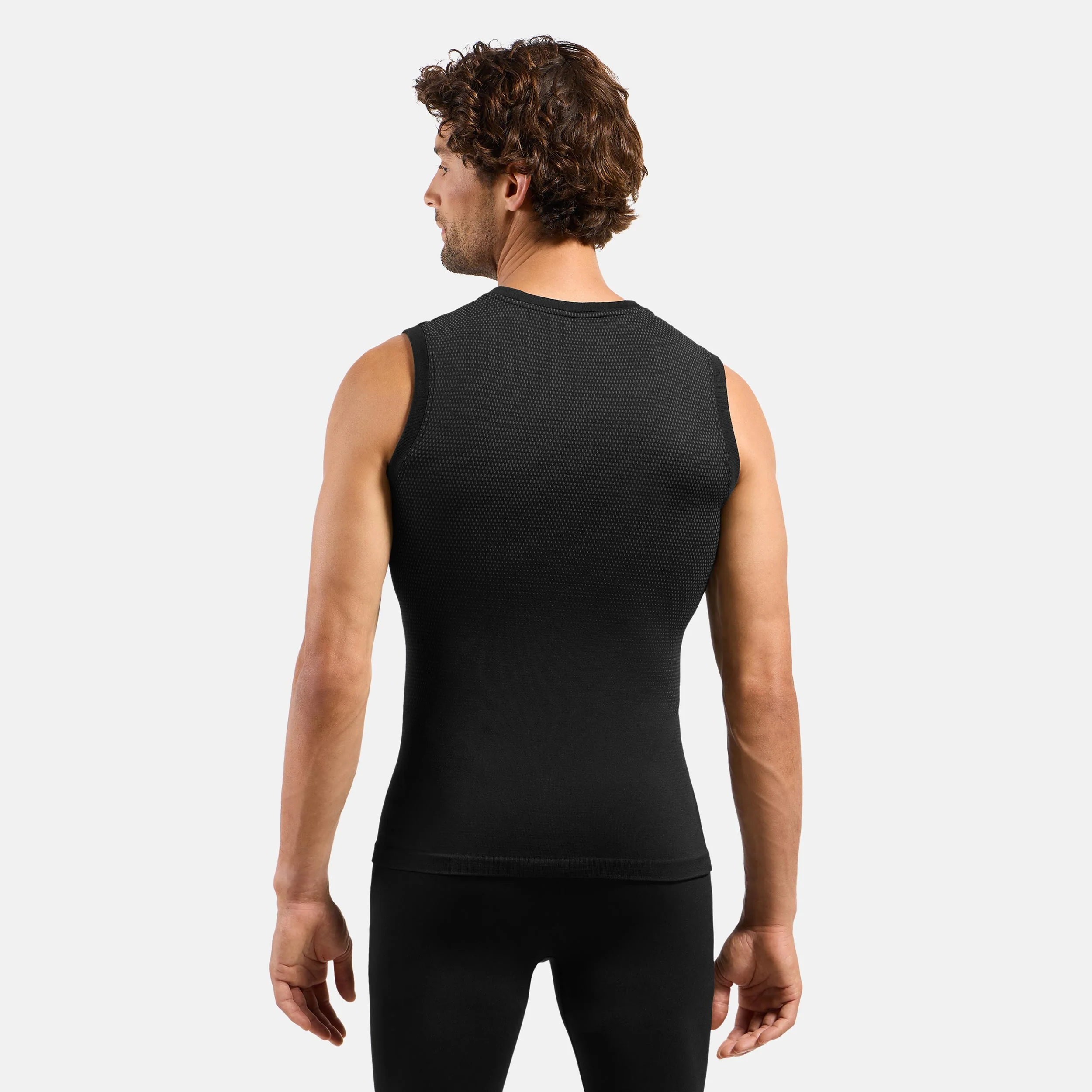 Performance Hardloopshirt Heren-Zwart - Image 4