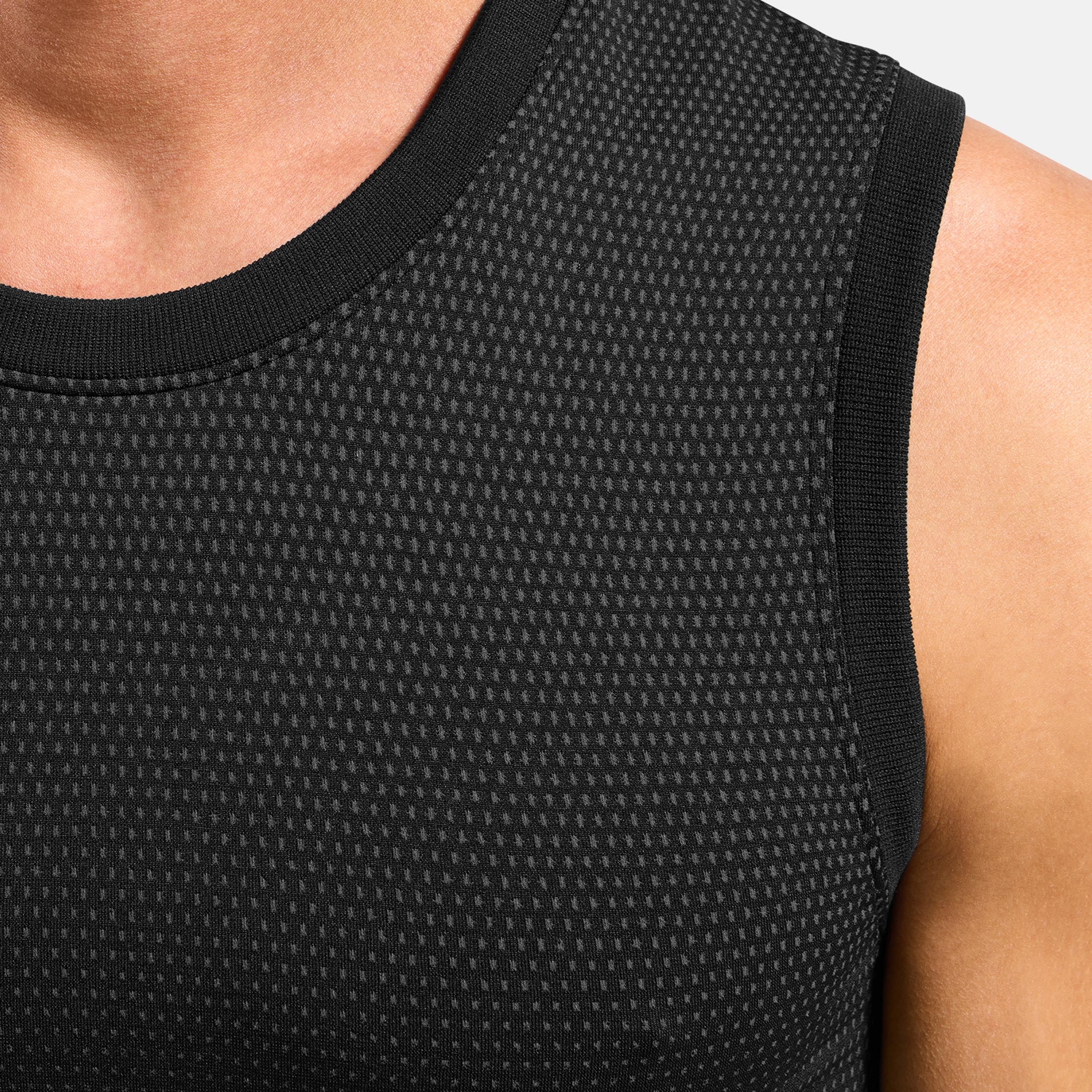 Performance Hardloopshirt Heren-Zwart - Image 6