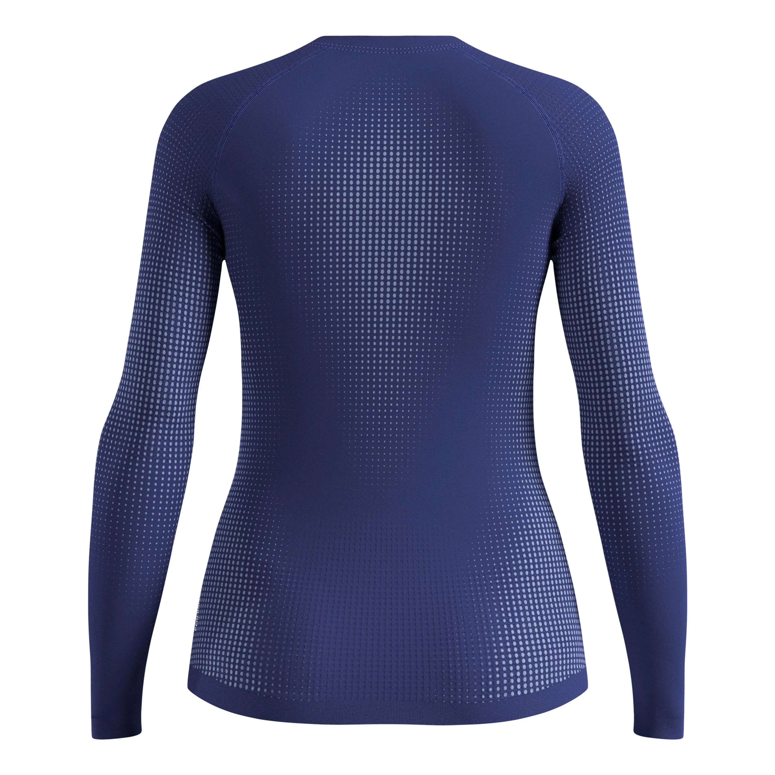 Performance WarmCrew Longsleeve Dames-blauw - Image 2