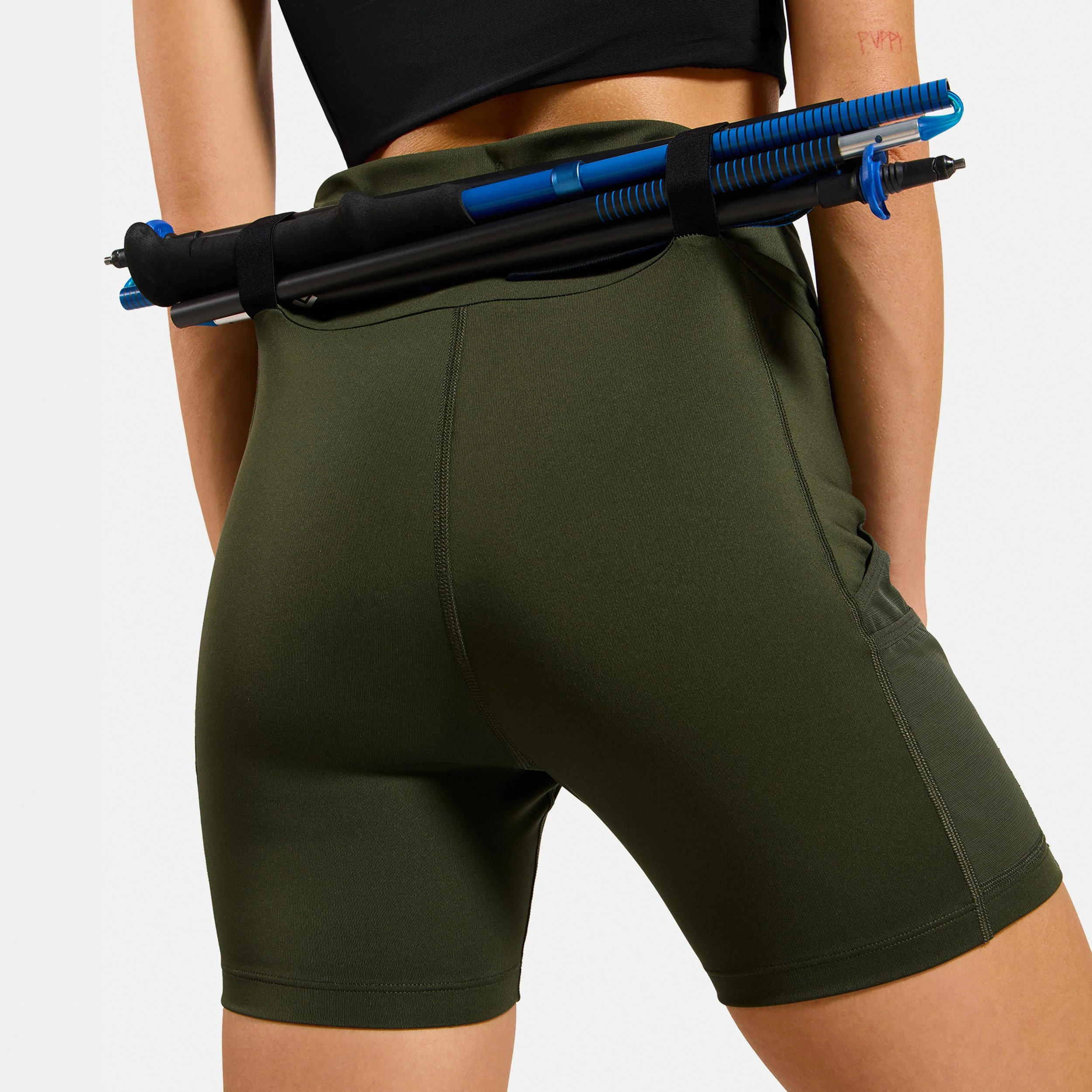 X-Alp Trail Cargo Hardlooplegging Dames-donkergroen - Image 5